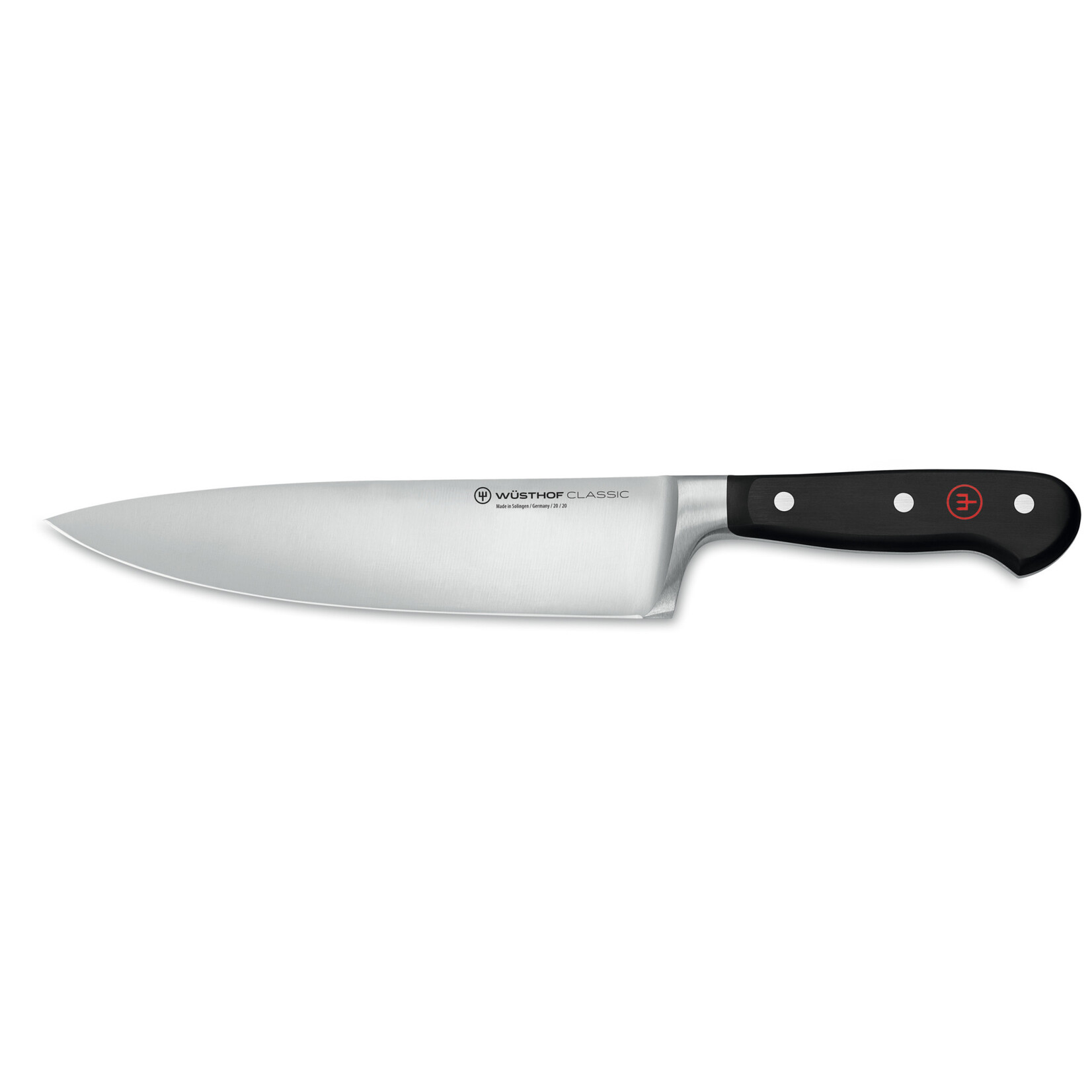 Wüsthof, messen uit Solingen 20 cm koks mes Wusthof Classic koksmes 20 cm Classic Black Wusthof 1040100120