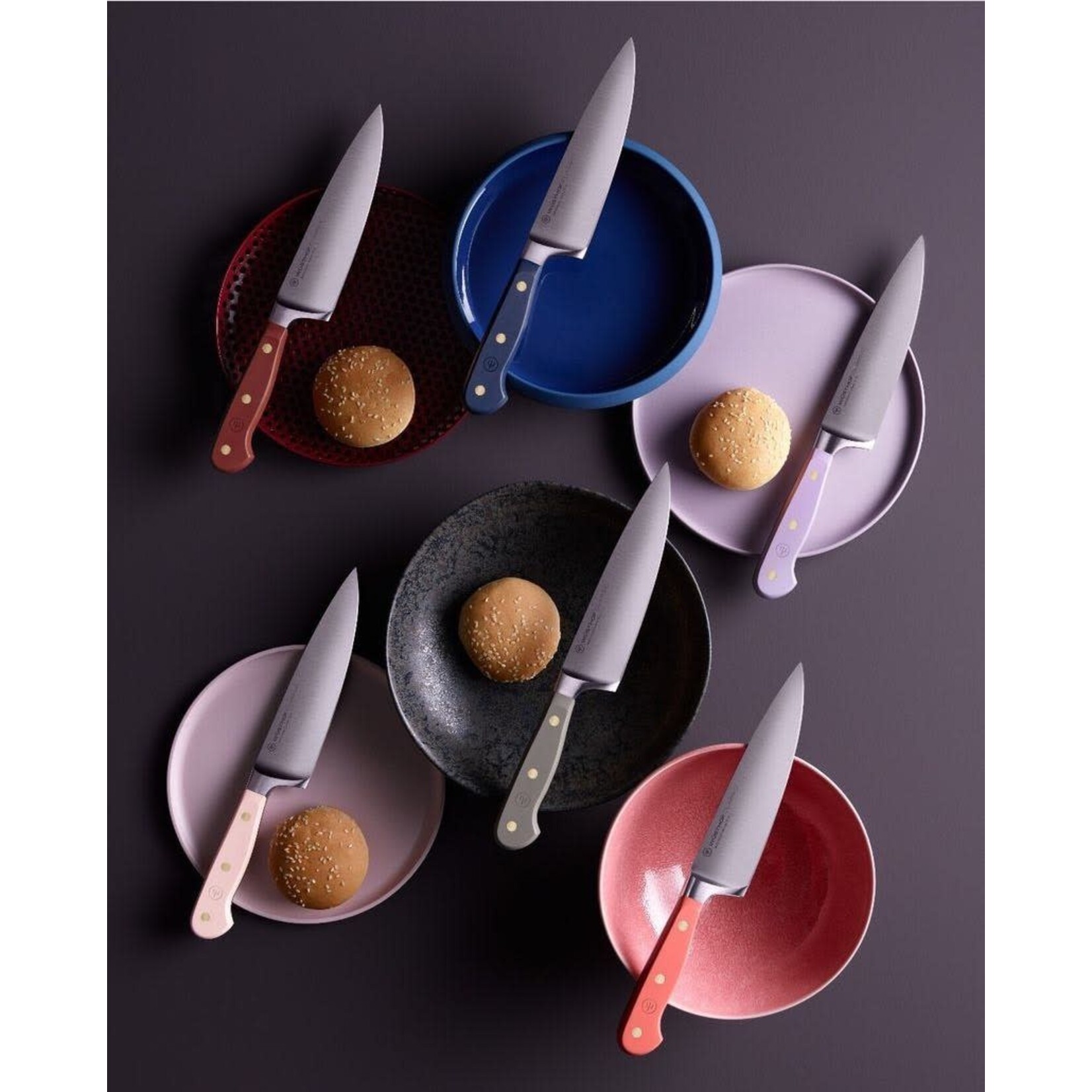 Wüsthof, messen uit Solingen gemaakt onder leiding van de 5e generatie familie Wusthof 9 cm groentemes Wusthof Classic officemes 9 cm Classic Wild Blueberry Wusthof 1061702609