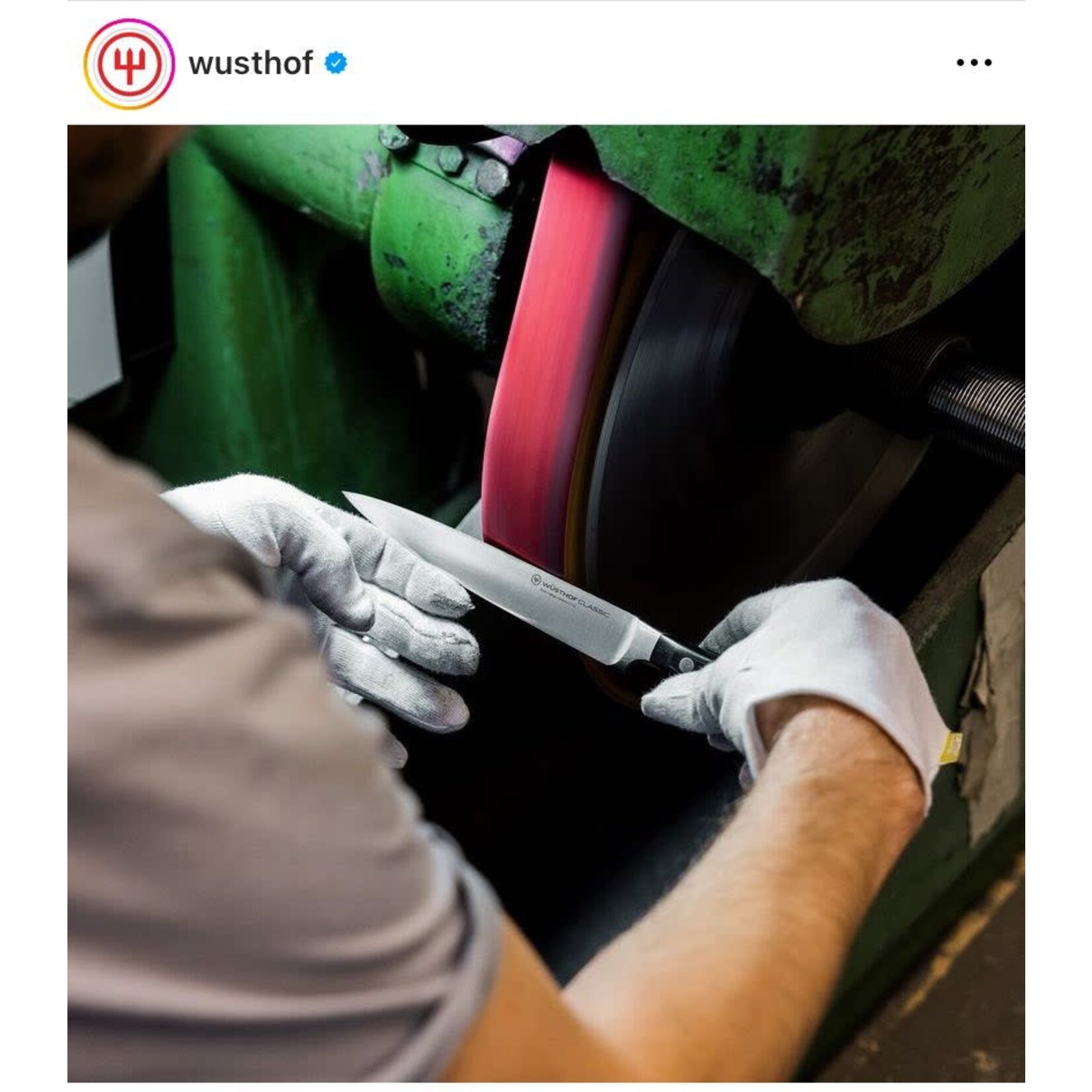 Wüsthof, messen uit Solingen 18 cm koks mes Wusthof Classic koksmes 18 cm Classic Black Wusthof 1040100118