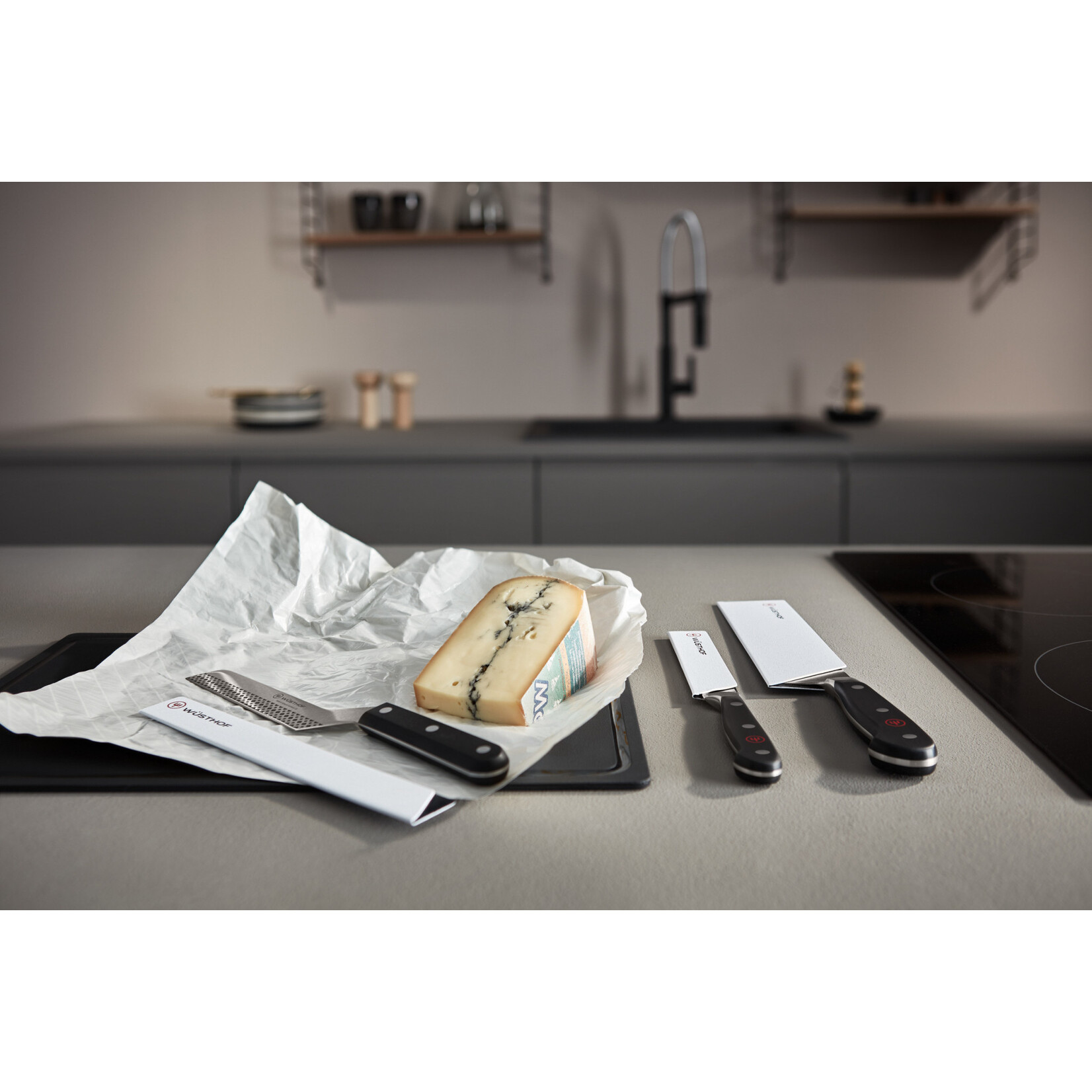 Wüsthof, messen uit Solingen 205 x 50 mm mesbeschermer Wüsthof mesbeschermer Wusthof 2069640205