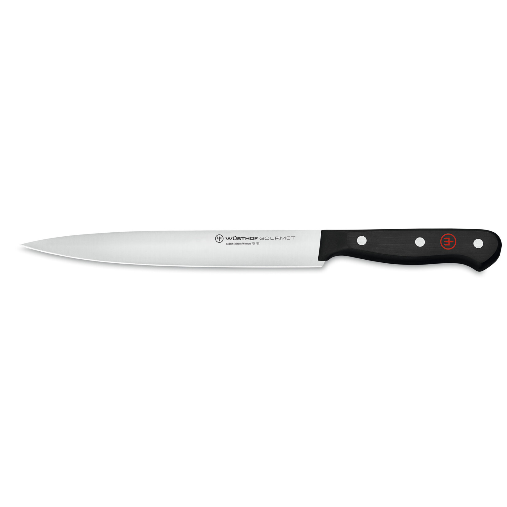 Wüsthof, messen uit Solingen gemaakt onder leiding van de 5e generatie familie Wusthof 20 cm vlees mes Wusthof Gourmet vleesmes 20 cm Gourmet Wusthof 1025048820
