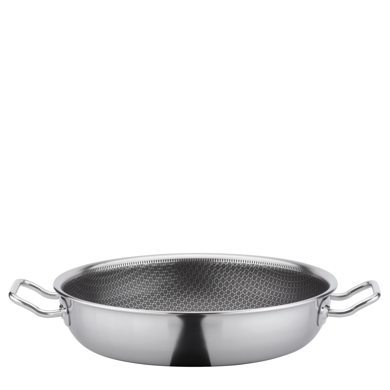 Spring 32 cm serveer pan Spring Vulcano cut resist pure 100% PFAS-vrij serveer pan XL hoog 32 cm Spring 1481996032