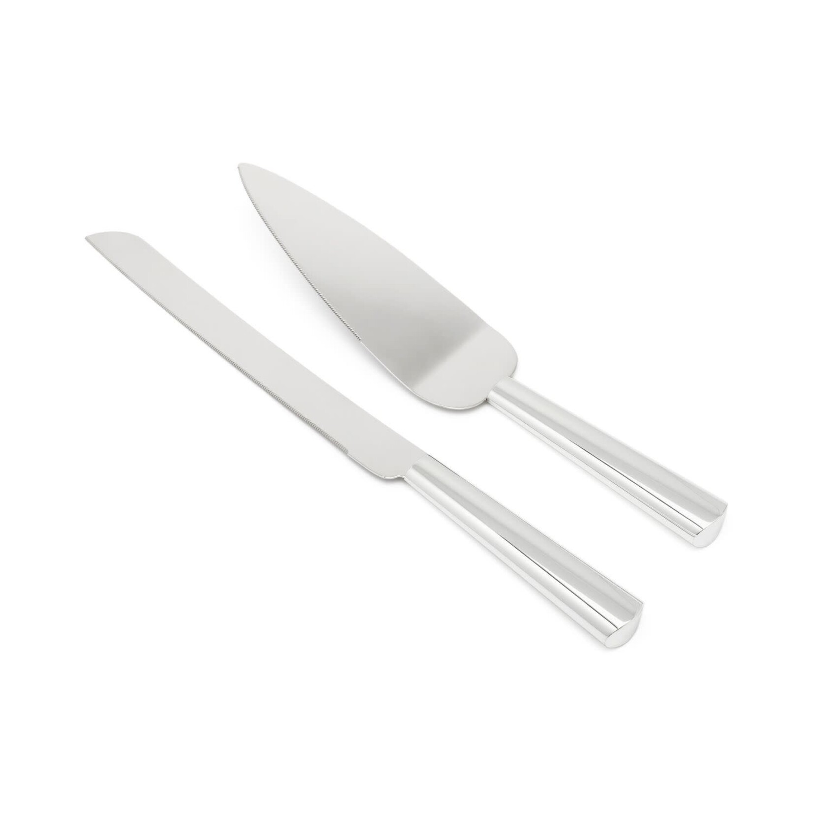 Diverse Merken Taartschep en taartmes Zilverstad gebak serveerset Smooth Zilverstad 7528261