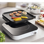 Spring Inductiekookplaat met bijpassende grillplaat Spring ELEKTRO LINE inductie kookplaat met grillpan Spring 3128285901