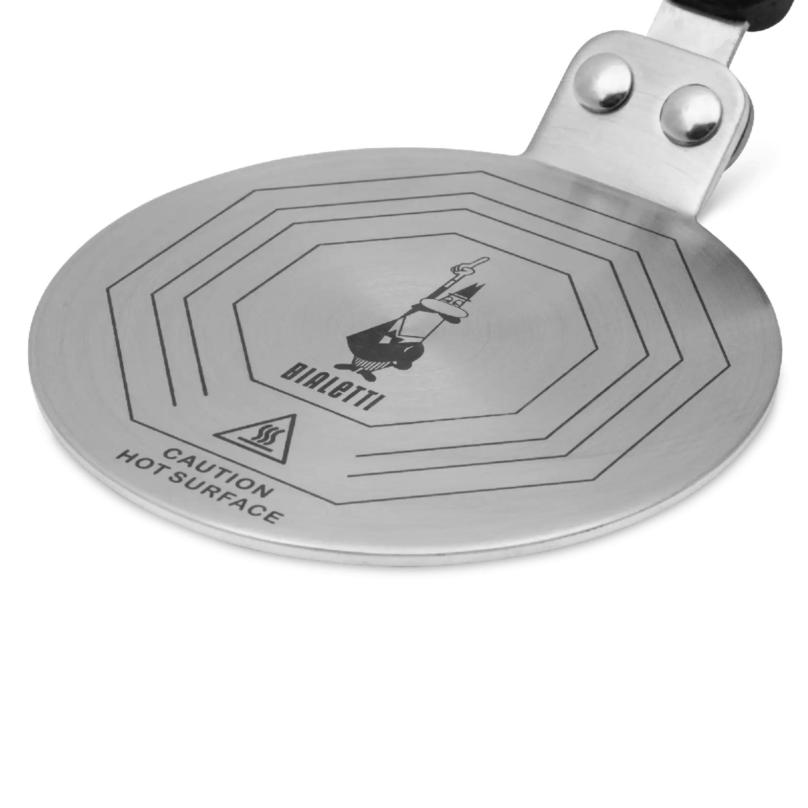 Bialetti De iconische Italiaanse espressomakers percolators 13 cm inductie kookplaat adapter voor espressopotje Bialetti dcdesign08
