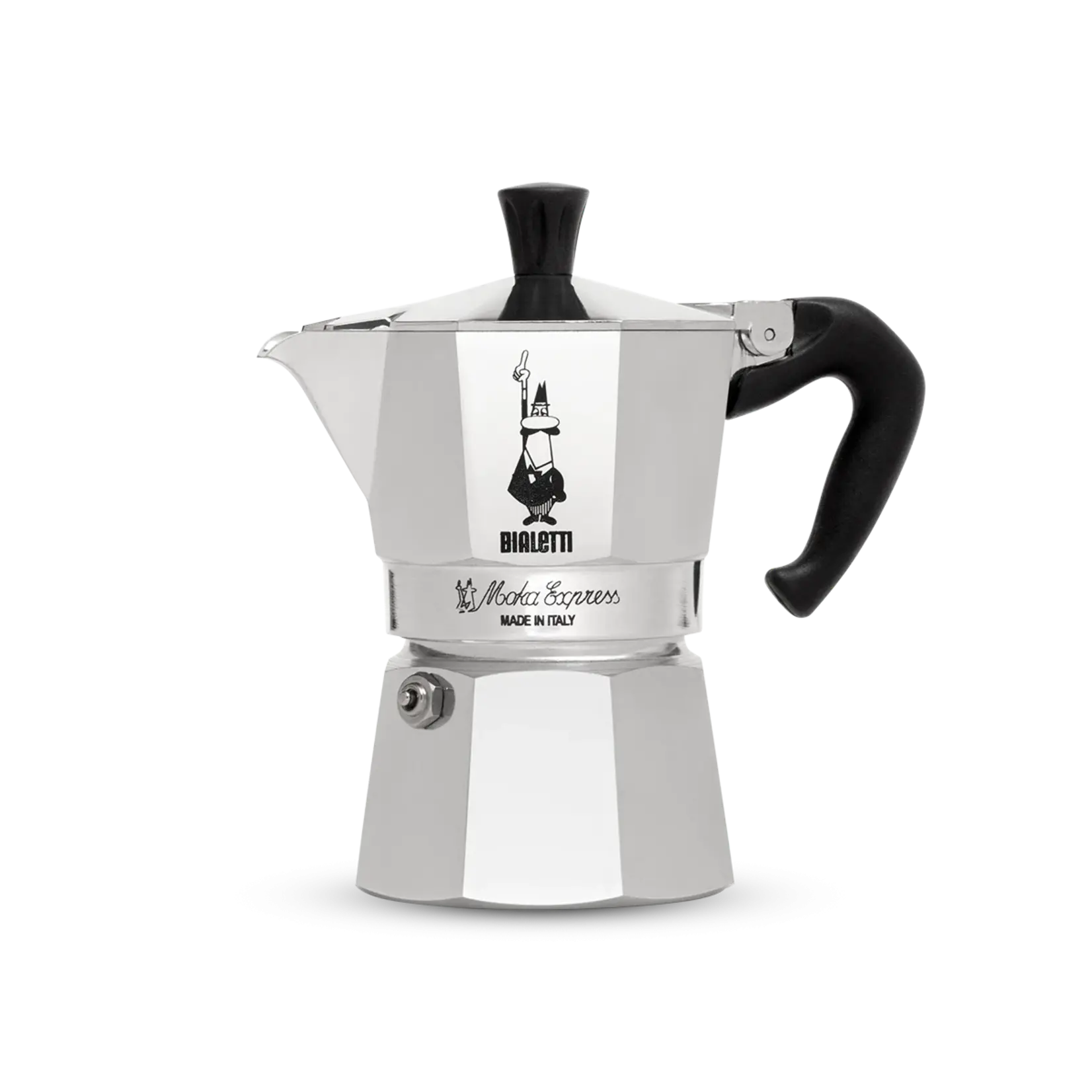 Bialetti De iconische Italiaanse espressomakers percolators 270 ml 6 kops Espressokoker Bialetti Moka Express espressomaker 270 ml Bialetti 0001163