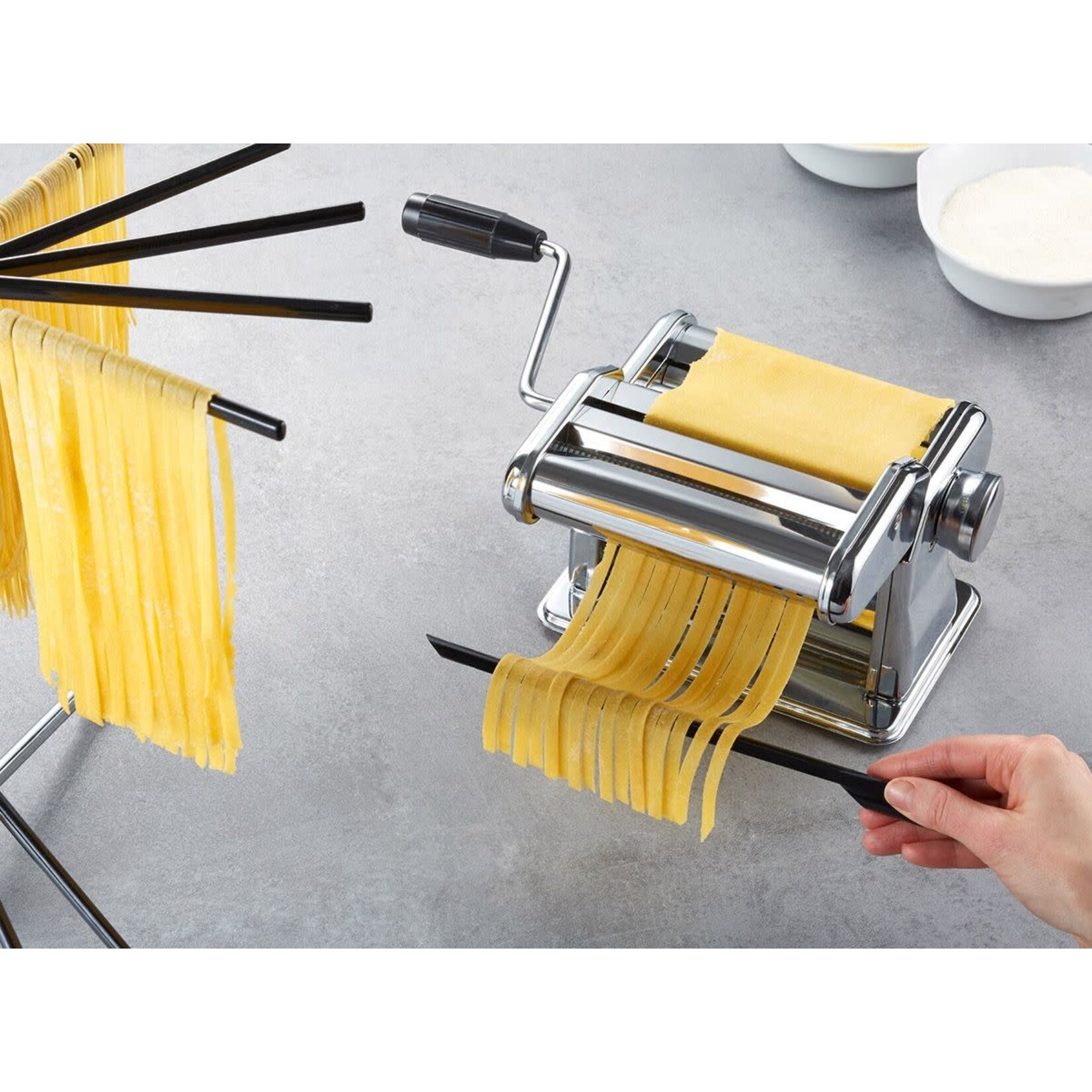 Gefu 16 x 20 cm pasta droog arm heeft Gefu Diverso groot pasta droger Ø 44 cm hoog 46 cm Gefu 28370