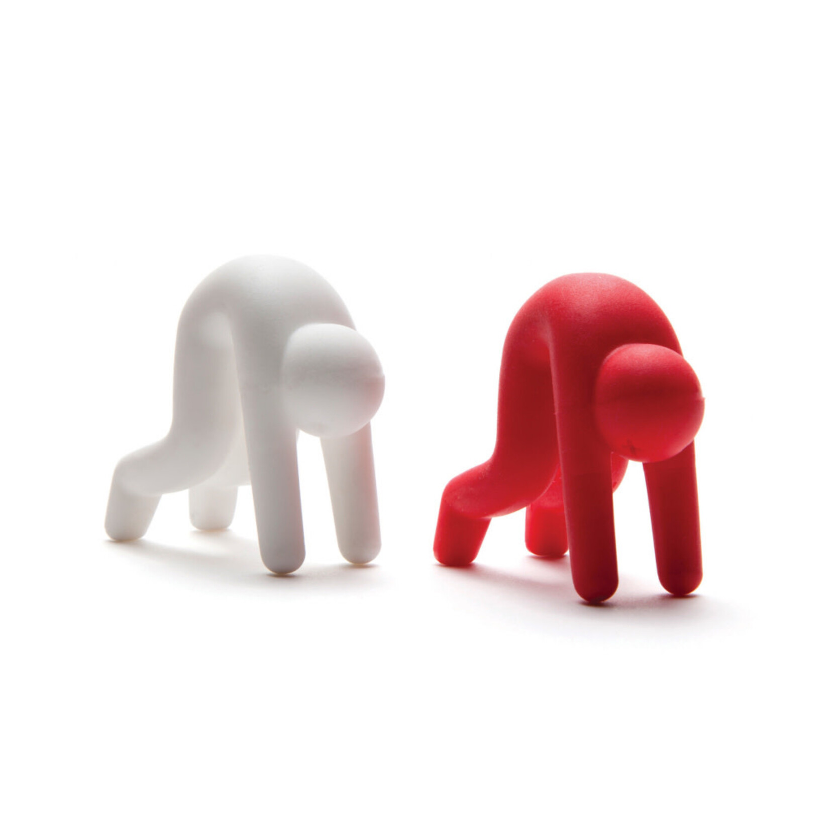 Diverse Merken stoomaflaters Lid Sid Monkey Business Lid Sid wit en rood Monkey Business MB429