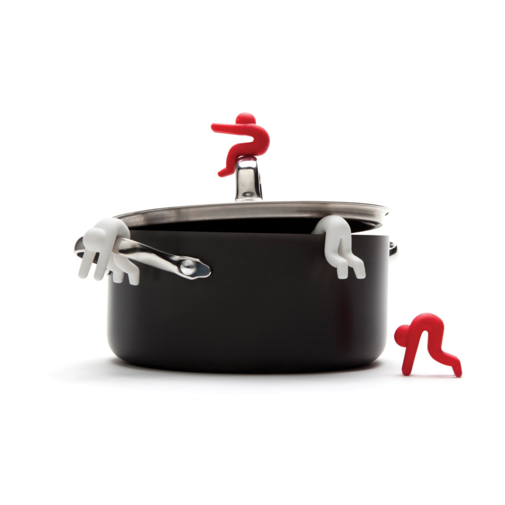 Diverse Merken stoomaflaters Lid Sid Monkey Business Lid Sid wit en rood Monkey Business MB429