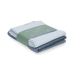 Bunzlau Castle Set keukendoeken BlueTea towel Wilderness + Kitchen towel Forest Blue GOTS Organic Home  6558-6571s