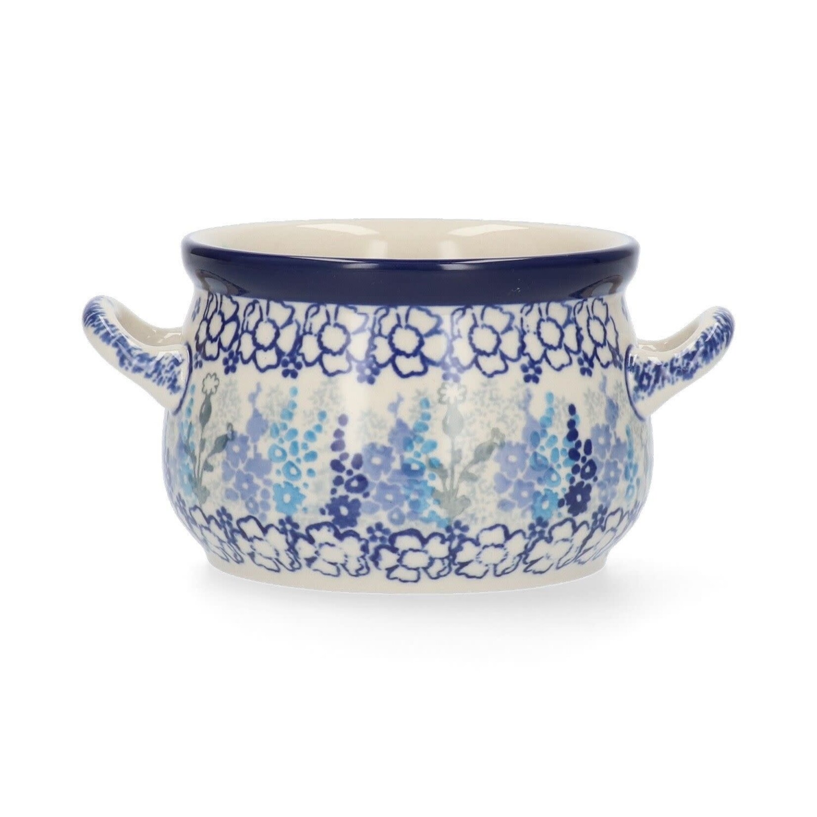 Bunzlau Castle Bunzlau Castle soup bowl 360 ml soepkom Delphinium Bunzlau Castle 1016-3315