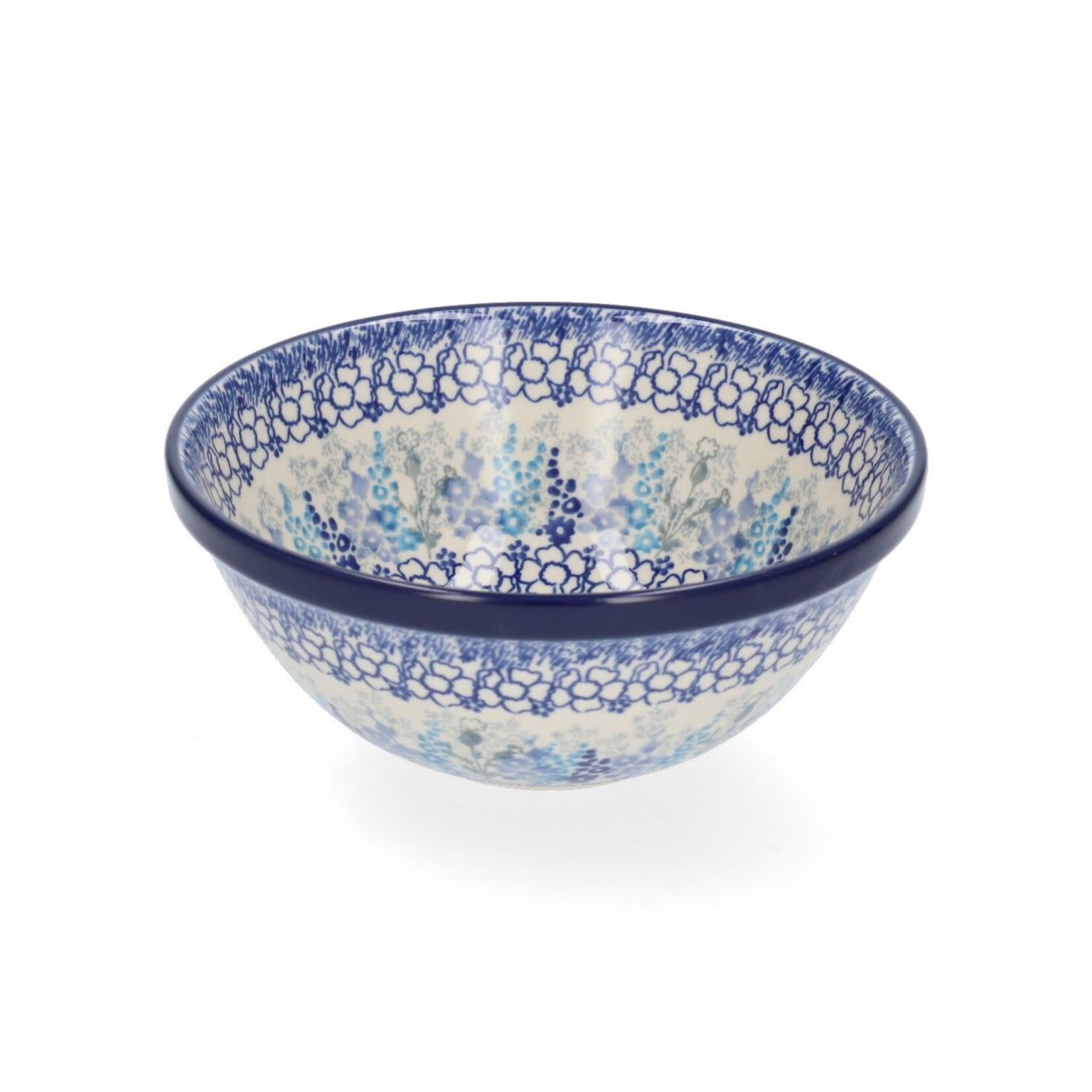 Bunzlau Castle Bunzlau Castle Bowl 800 ml hoog 7.5 cm Ø 17 cm Delphinium Bunzlau Castle 1058-3315