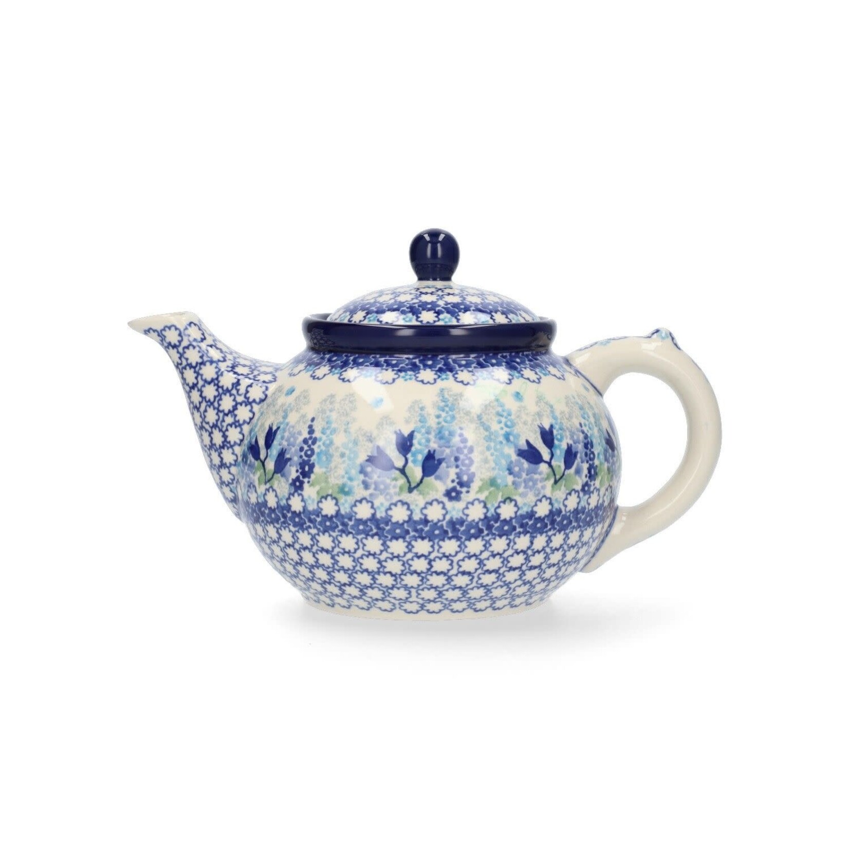 Bunzlau Castle Bunzlau Castle theepot 1300 ml Bunzlau Castle Teapot Blue Garden Bunzlau Castle 1060-3316