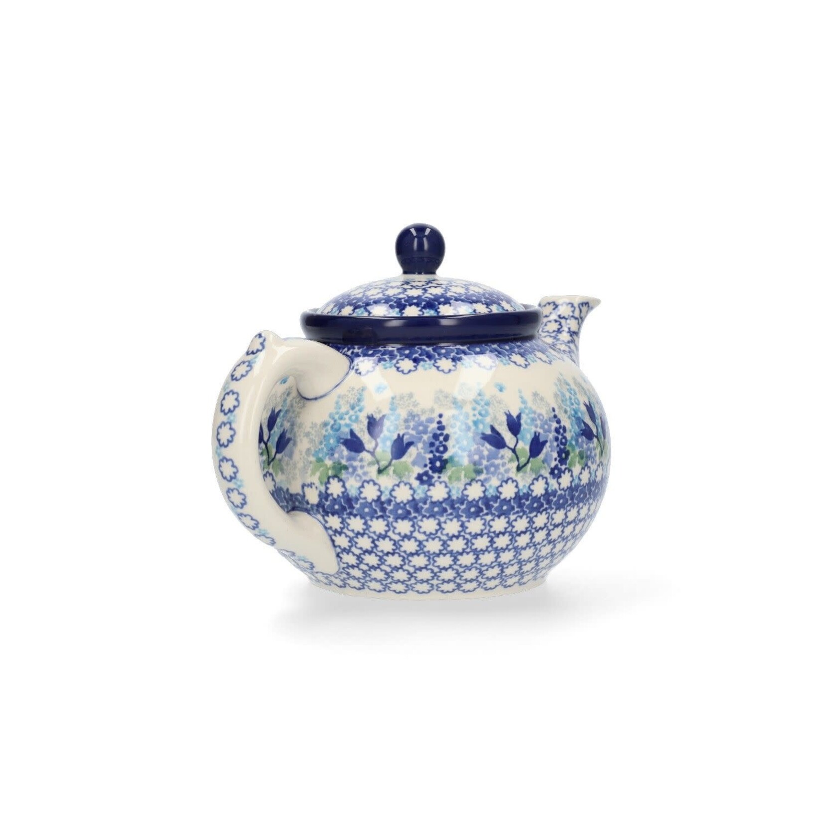 Bunzlau Castle Bunzlau Castle theepot 1300 ml Bunzlau Castle Teapot Blue Garden Bunzlau Castle 1060-3316