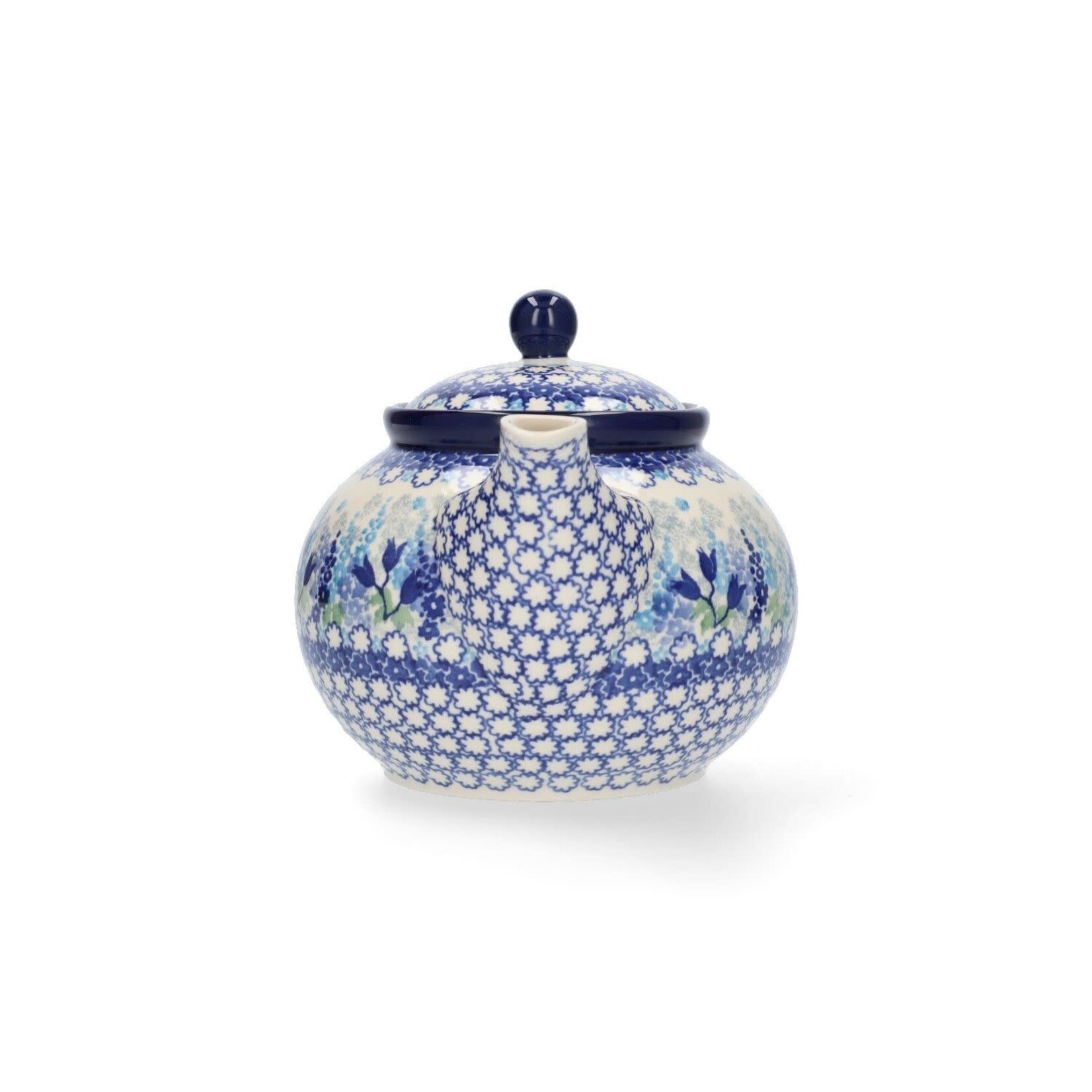 Bunzlau Castle Bunzlau Castle theepot 1300 ml Bunzlau Castle Teapot Blue Garden Bunzlau Castle 1060-3316