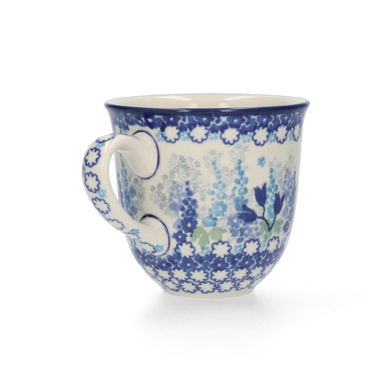 Bunzlau Castle Tulp mok 330 ml Bunzlau Castle Mug Tulip 330 ml Blue Garden Bunzlau Castle 1824-3316