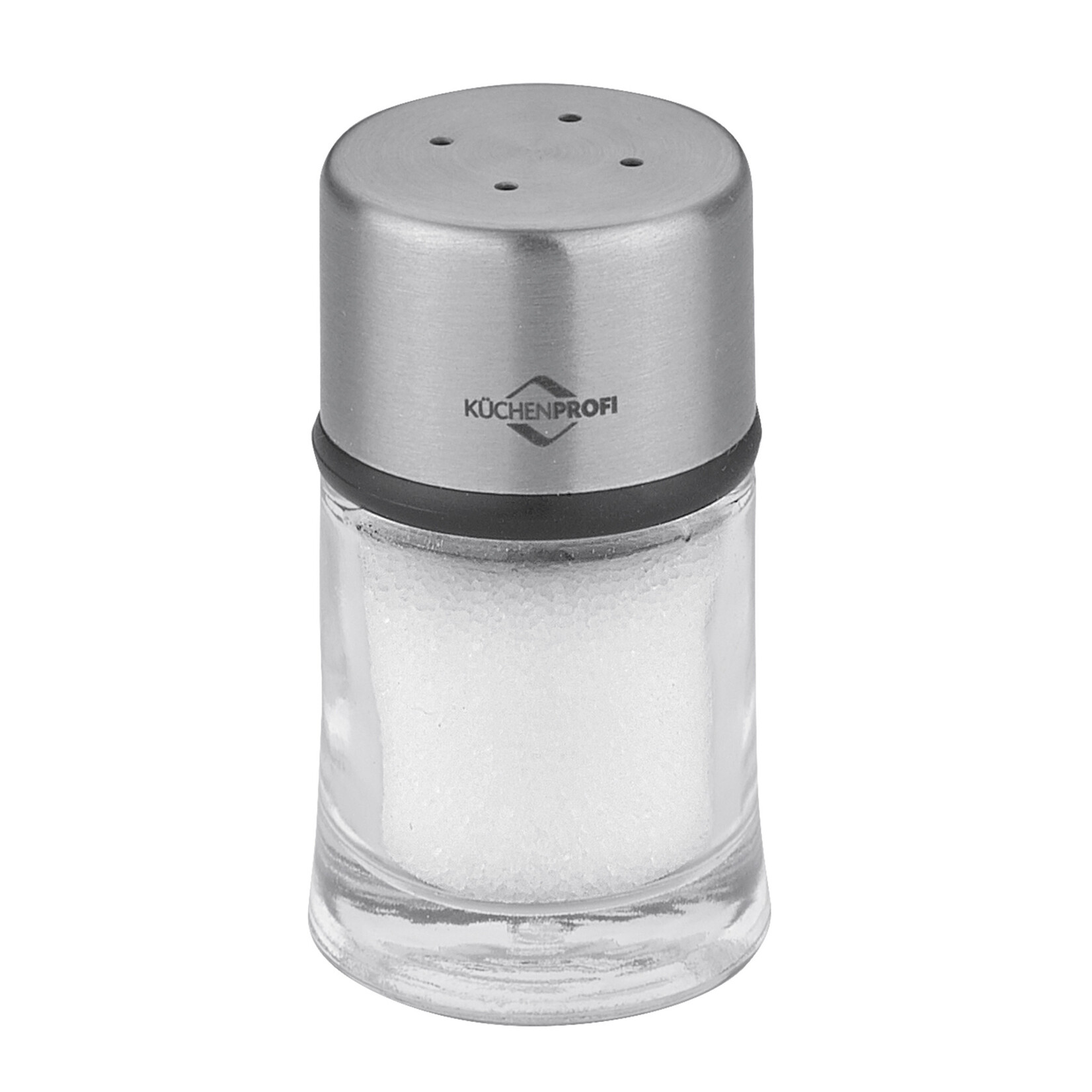 Kuchenprofi Ø 3 cm hoog 5 cm peper of zout strooier glas met rvs Kuchenprofi strooier Kuchenprofi 3003002800