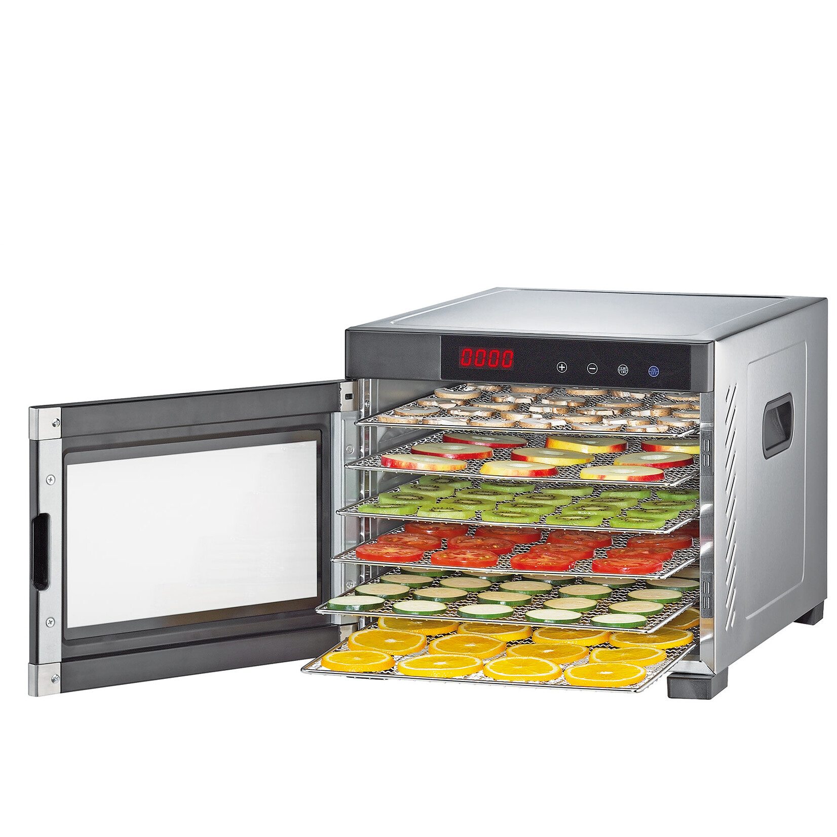 Spring Zelf voedsel drogen met Voedseldroger Spring Professional 35 °C tot 75 °C voedseldroger Spring 3812400001