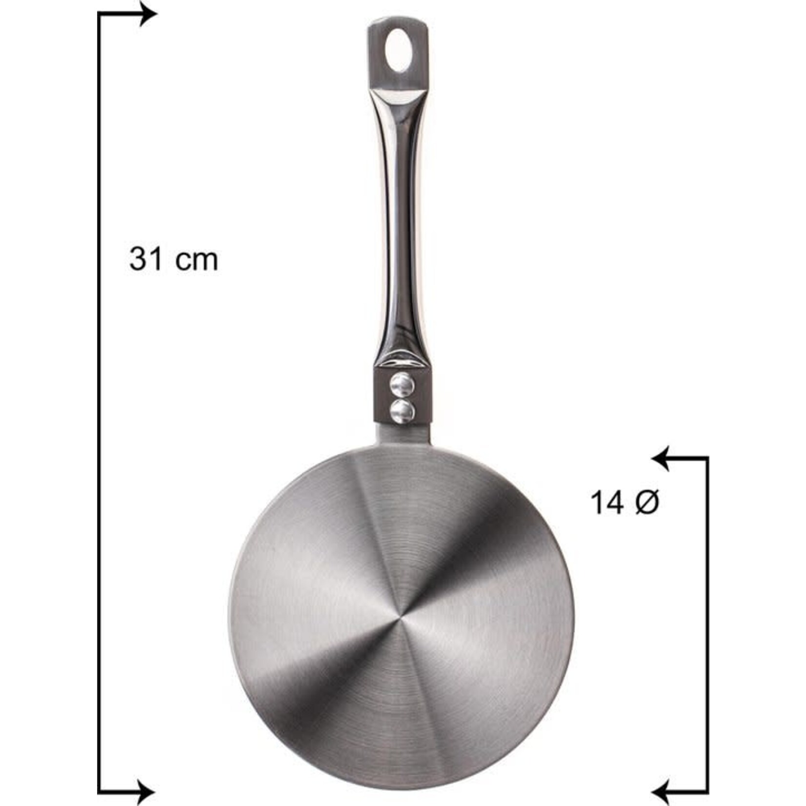 Diverse Merken 14 cm inductie kookplaat adapter 14 cm inductie adapter Ibili 703714