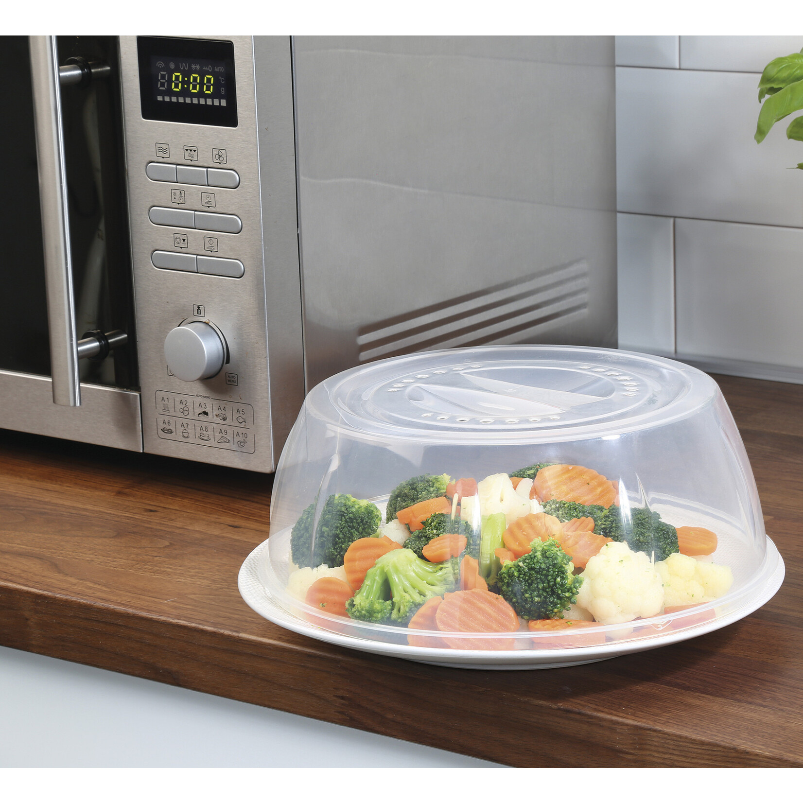 Kuchenprofi Magnetron deksel Kuchenprofi magnetron afdek deksel 26 cm met gaatjes Kuchenprofi 0808046626