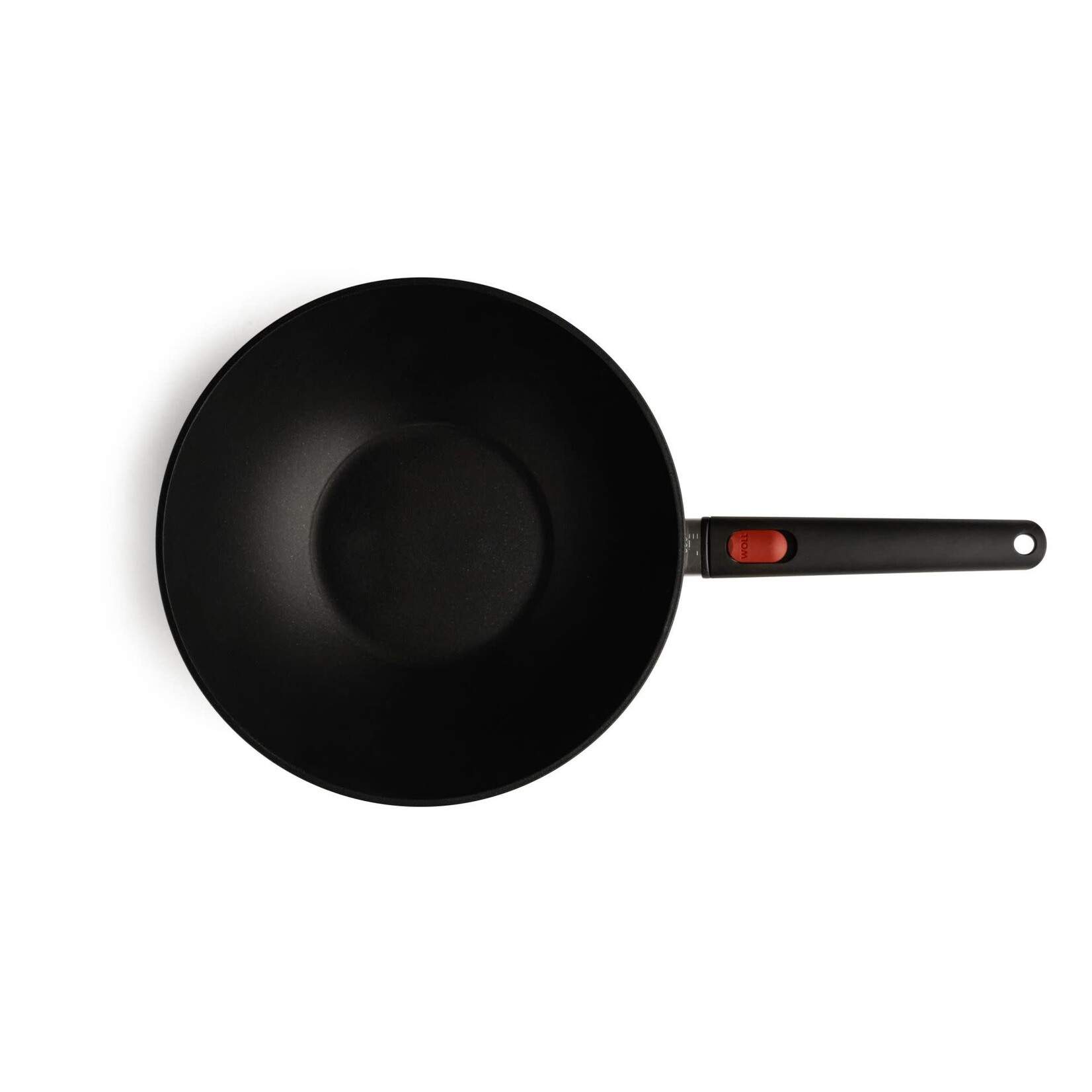 Woll 30 cm Woll Eco Lite PFAS-vrije inductie wok 30 cm 10 cm hoog gerecyclede antiaanbak wok Woll 11030eli-q