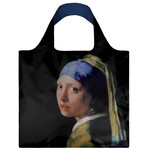 Loqi Loqi Girl with a Pearl Vermeer 100 % recycled opvouwbaar Loqi tasje Loqi Museum Collection JV.GI.R