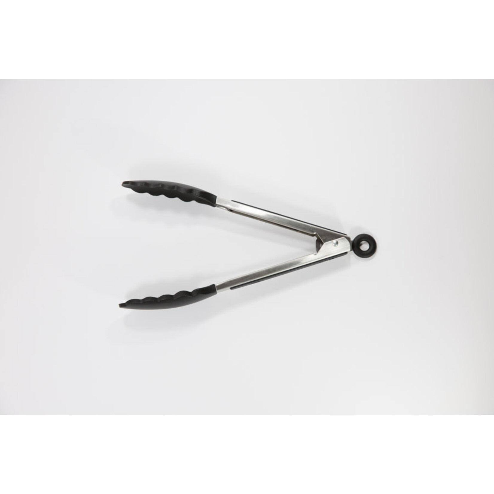 Tools2cook rvs Siliconen keukentang Zwart Tools2cook keuken tang Black Pepper 1000701