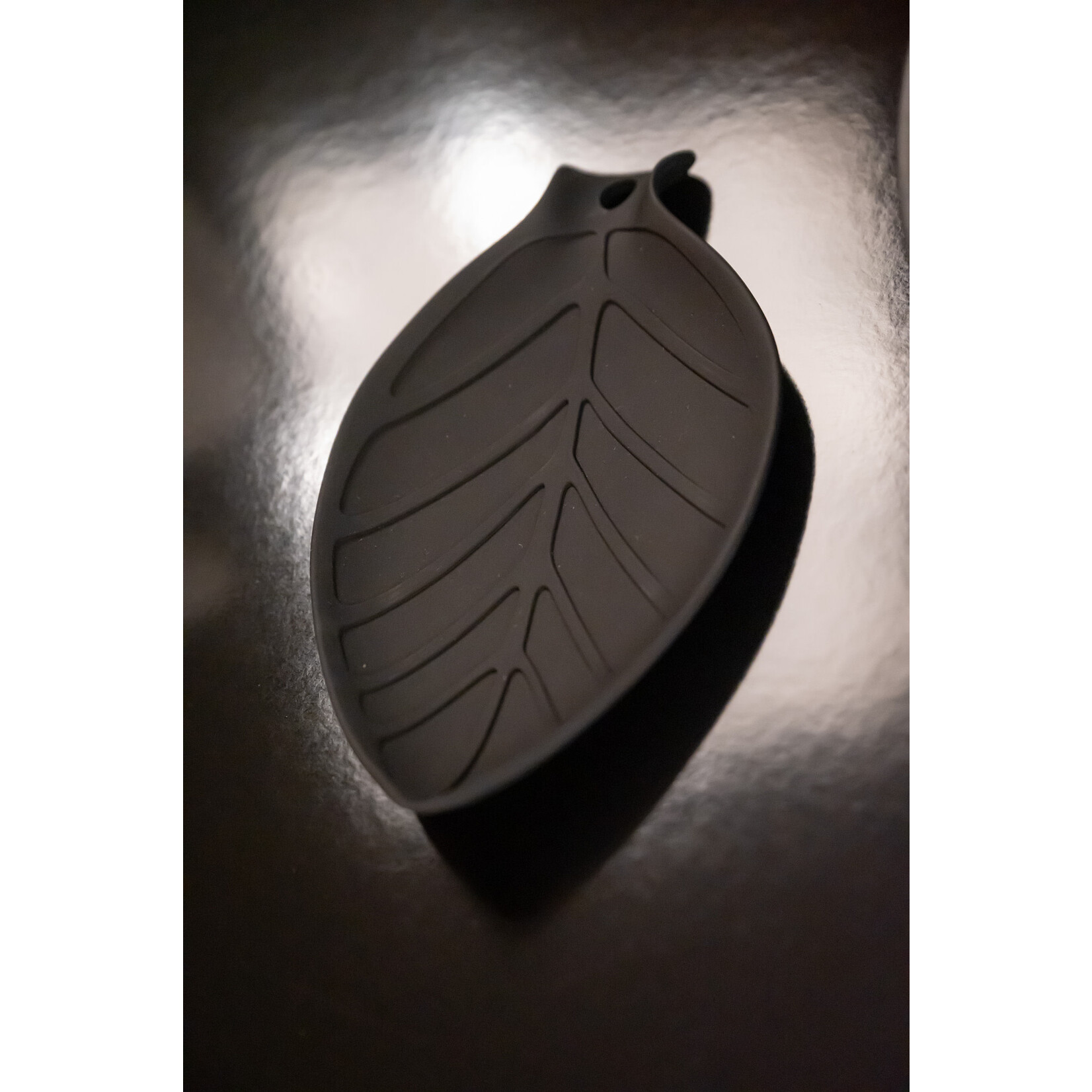 Tools2cook Siliconen lepelhouder Zwart Tools2cook lepel houder spoon rest Black Peper 2000601