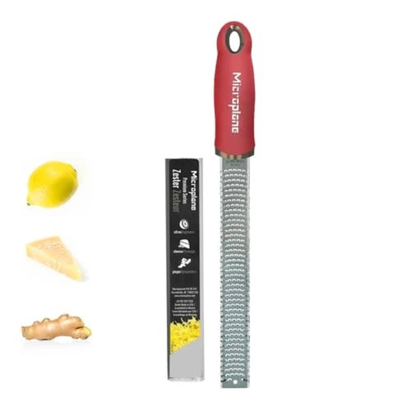 Microplane Zester Microplane zester Pomegranate Red Microplane 46127