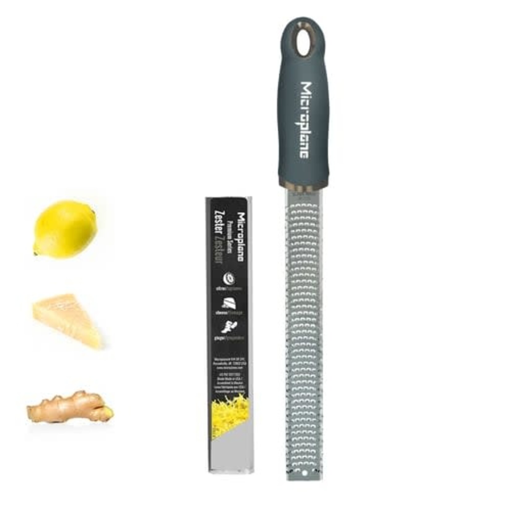 Microplane Zester Microplane zester After Dark Grey Microplane 46743