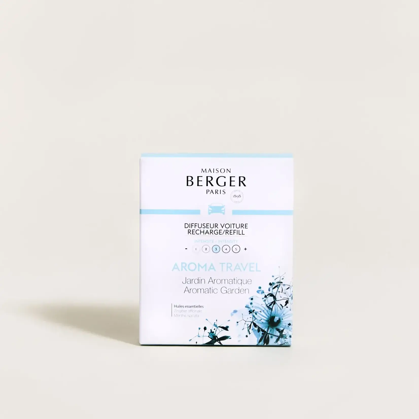 Maison Berger Paris 1898 2 Navulling autodiffuser Aroma Travel Maison Berger Aroma Travel, Aromatic Garden car refill Maison Berger 6439