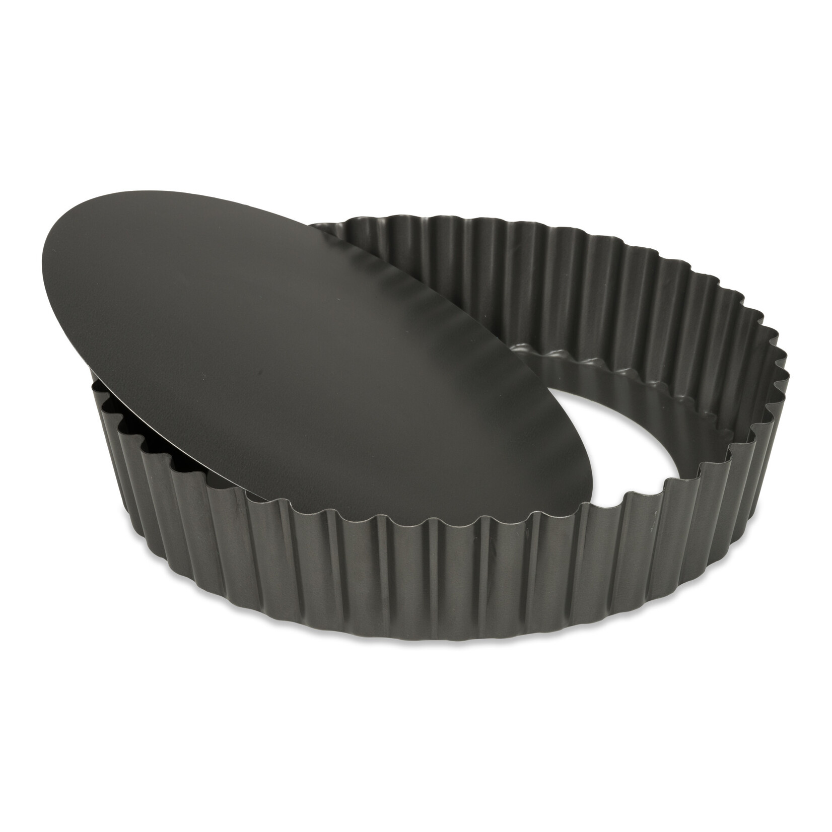 Patisse Ø 25 cm Quichevorm, losse bodem met hoge rand Patisse Quichevorm hoog losse bodem Ø 25 cm Profi Patisse 02955