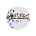 Heinen Delfts Blauw 18 cm kurk met keramiek pannenonderzetter Bosvogels Heinen Delfts Blauw D3201 Heinen Delfts Blauw 18 cm kurk met keramiek pannenonderzetter Bosvogels Heinen Delfts Blauw D3201