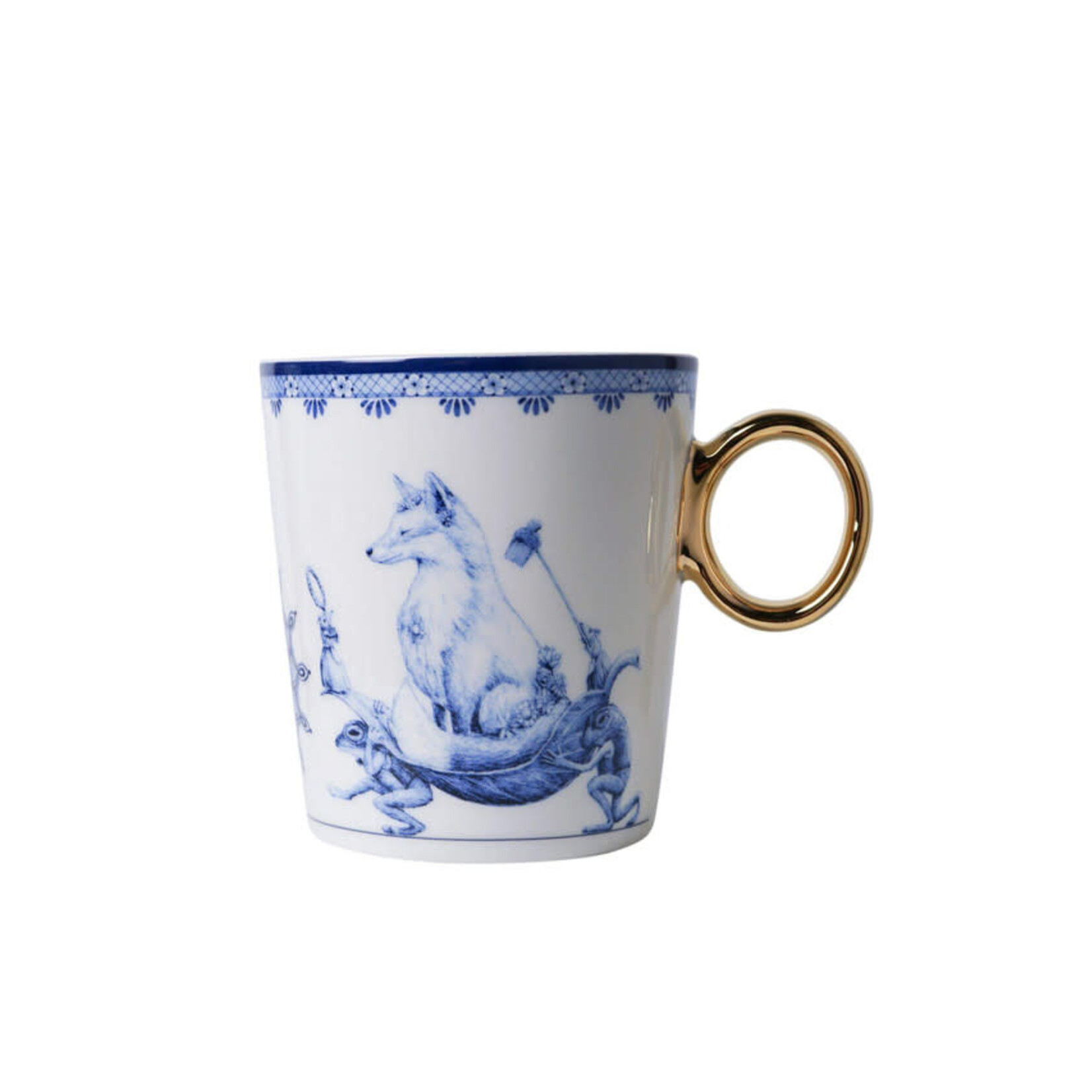Heinen Delfts Blauw 300 ml sterrenbeeld mok Maagd Redmer Hoekstra Heinen Delfts Blauw RH1003