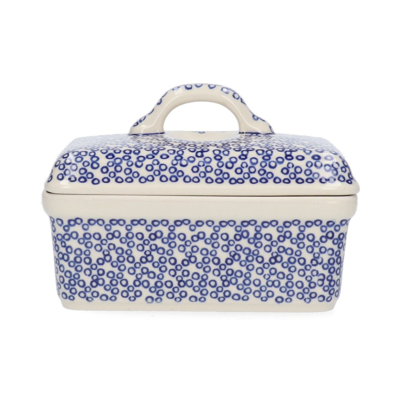 Bunzlau Castle Bubbles Butter Dish rectangular Bunzlau Castle Botervloot Bubbles Bunzlau Castle 1010-3303