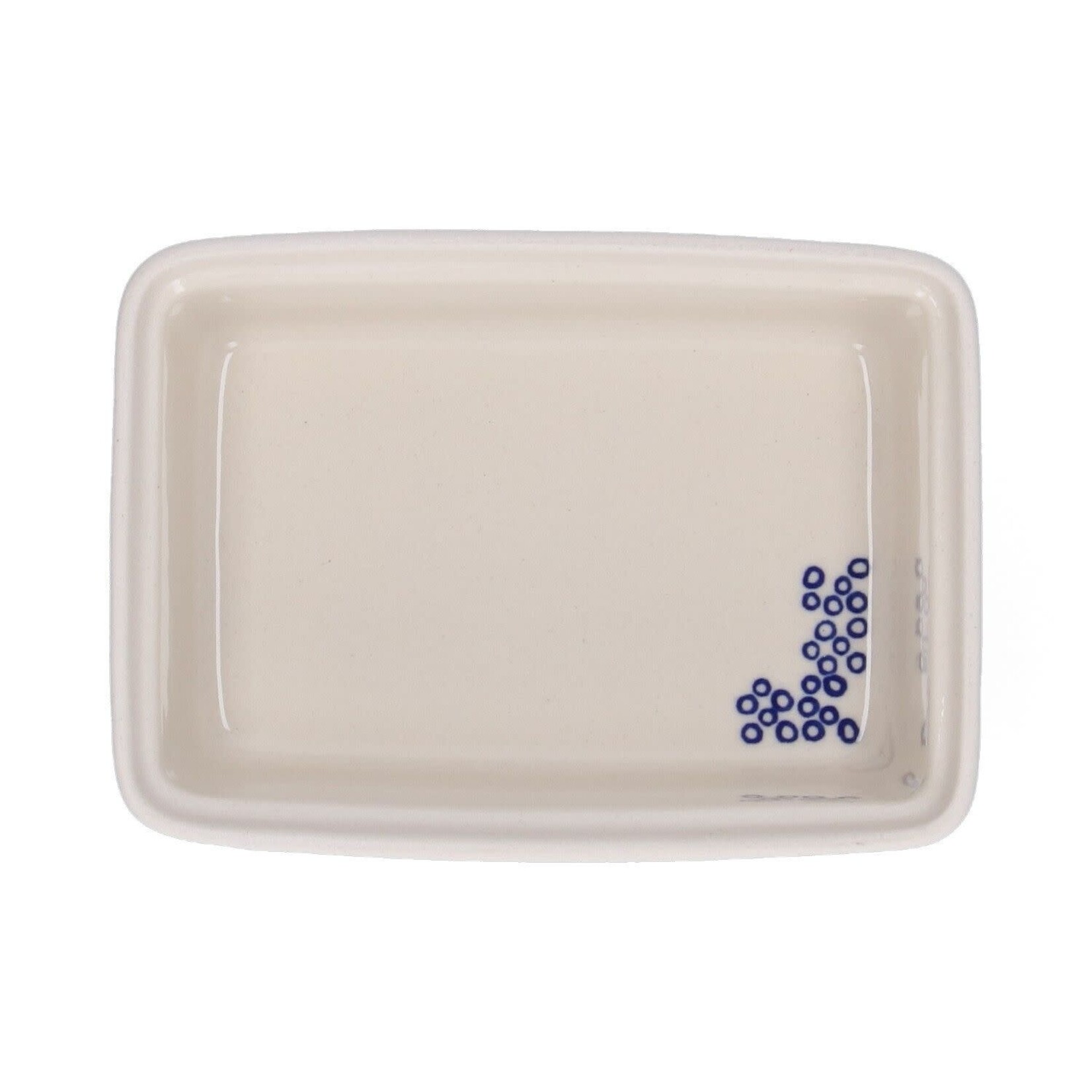 Bunzlau Castle Bubbles Butter Dish rectangular Bunzlau Castle Botervloot Bubbles Bunzlau Castle 1010-3303