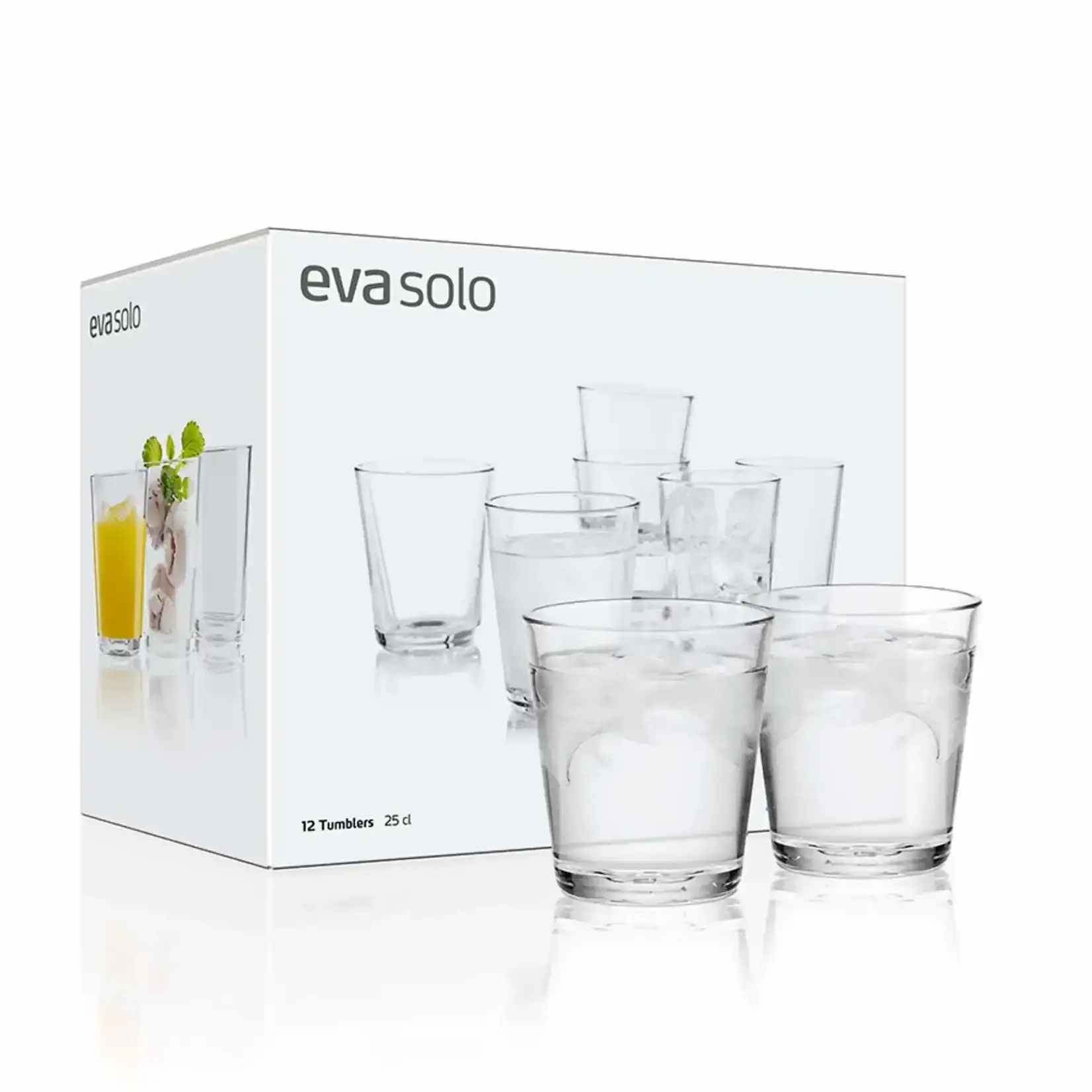 Eva Solo en Eva Trio 12 stuks 250 ml glas Eva Solo glas voor warm en koud 250 ml Eva Solo 567422