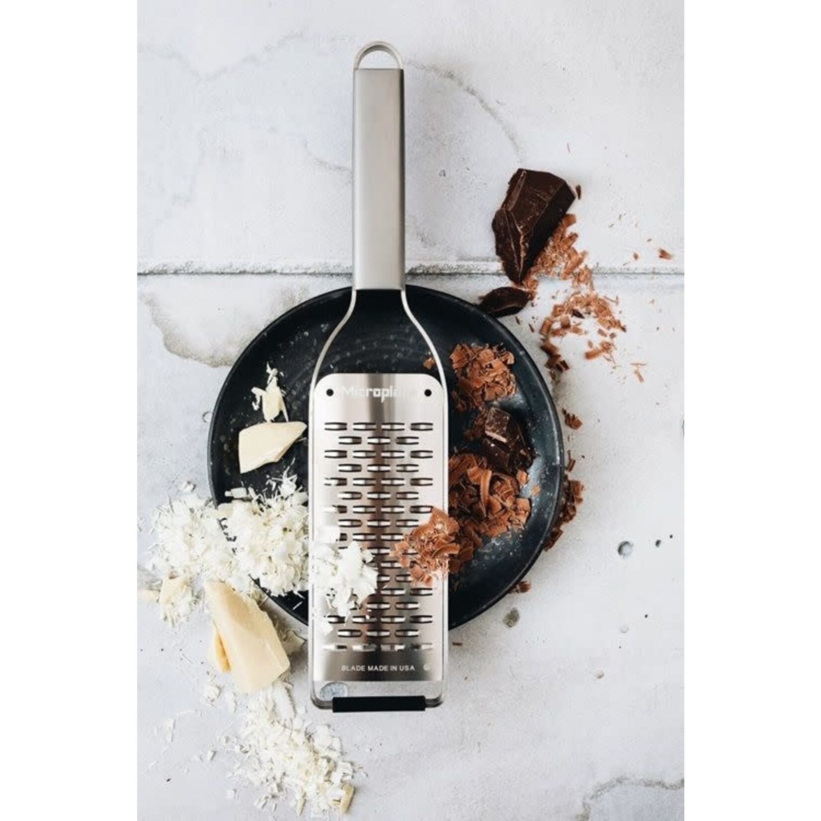 Microplane Rvs medium ribbon Microplane Professional 2.0 heen en weer rasp Medium ribbon blade Microplane 59002