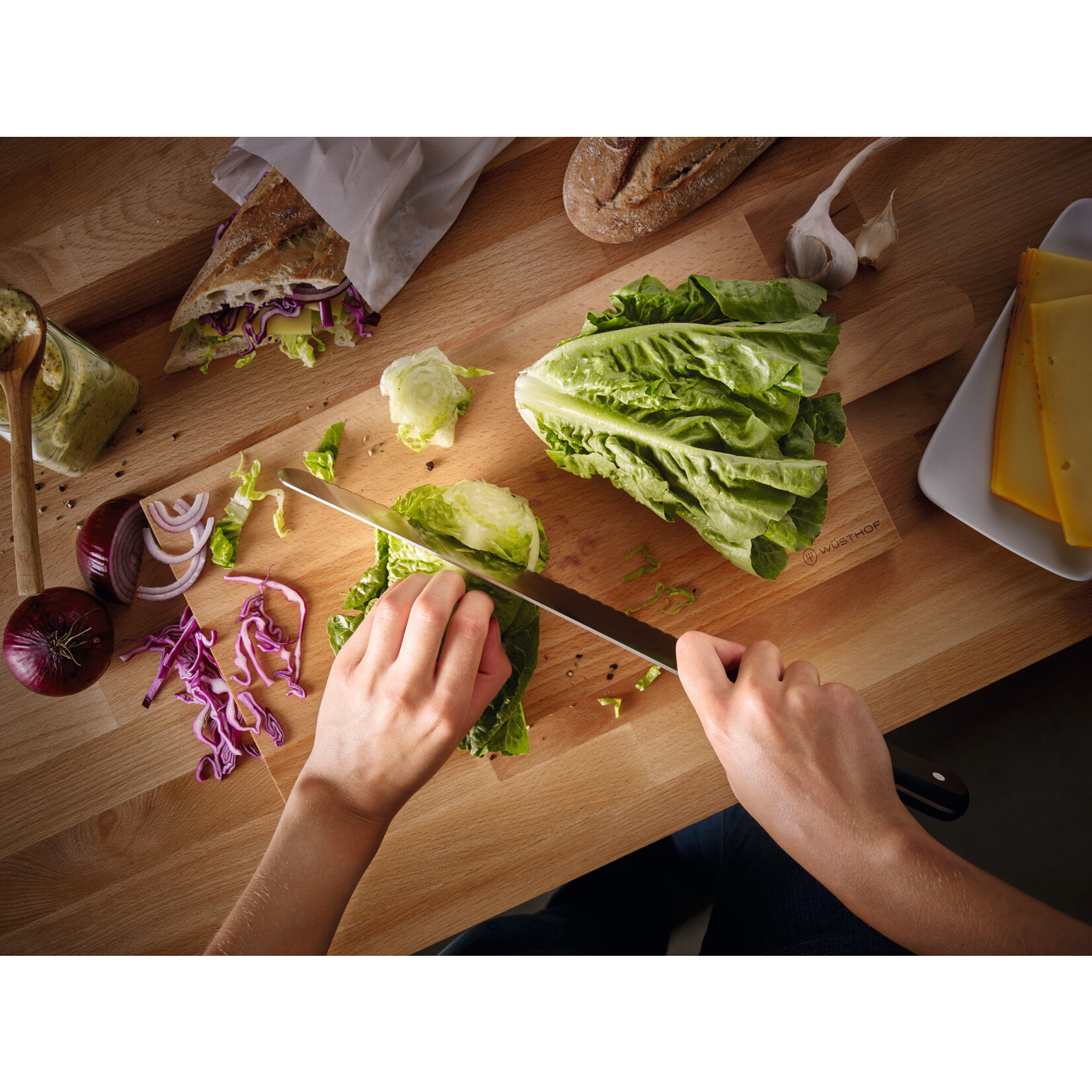 Wüsthof, messen uit Solingen 26 cm Wusthof Gourmet Banket bakkersmes 26 cm super slicer Gourmet Wusthof 1035048626