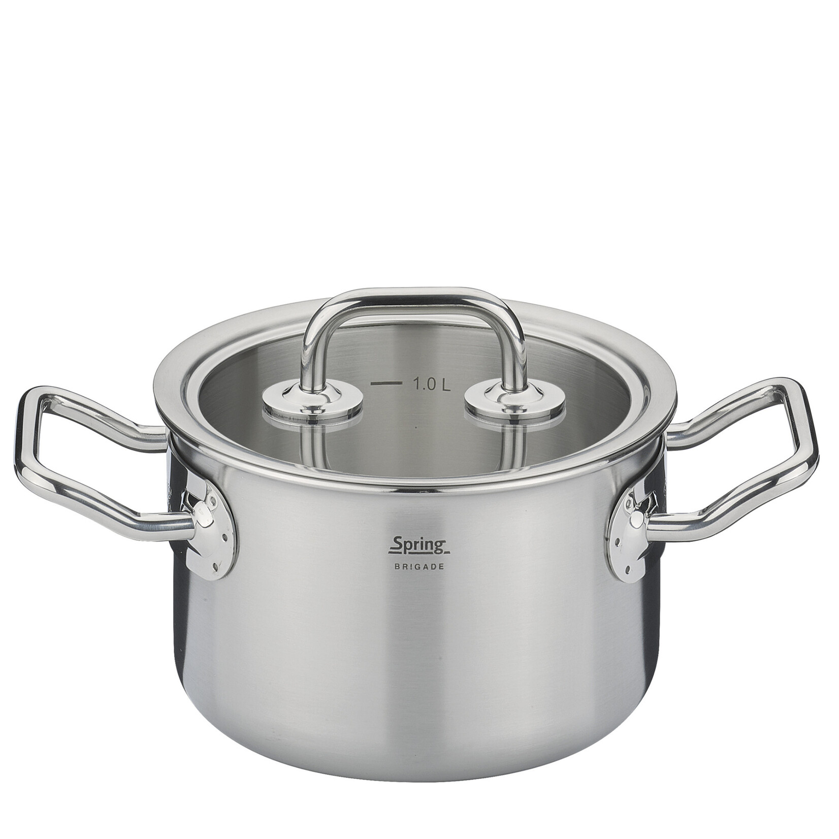 Spring Pannen en meer 14 cm kookpan Spring Brigade Basic kookpan 14 cm 1.4 liter Spring 0480840614