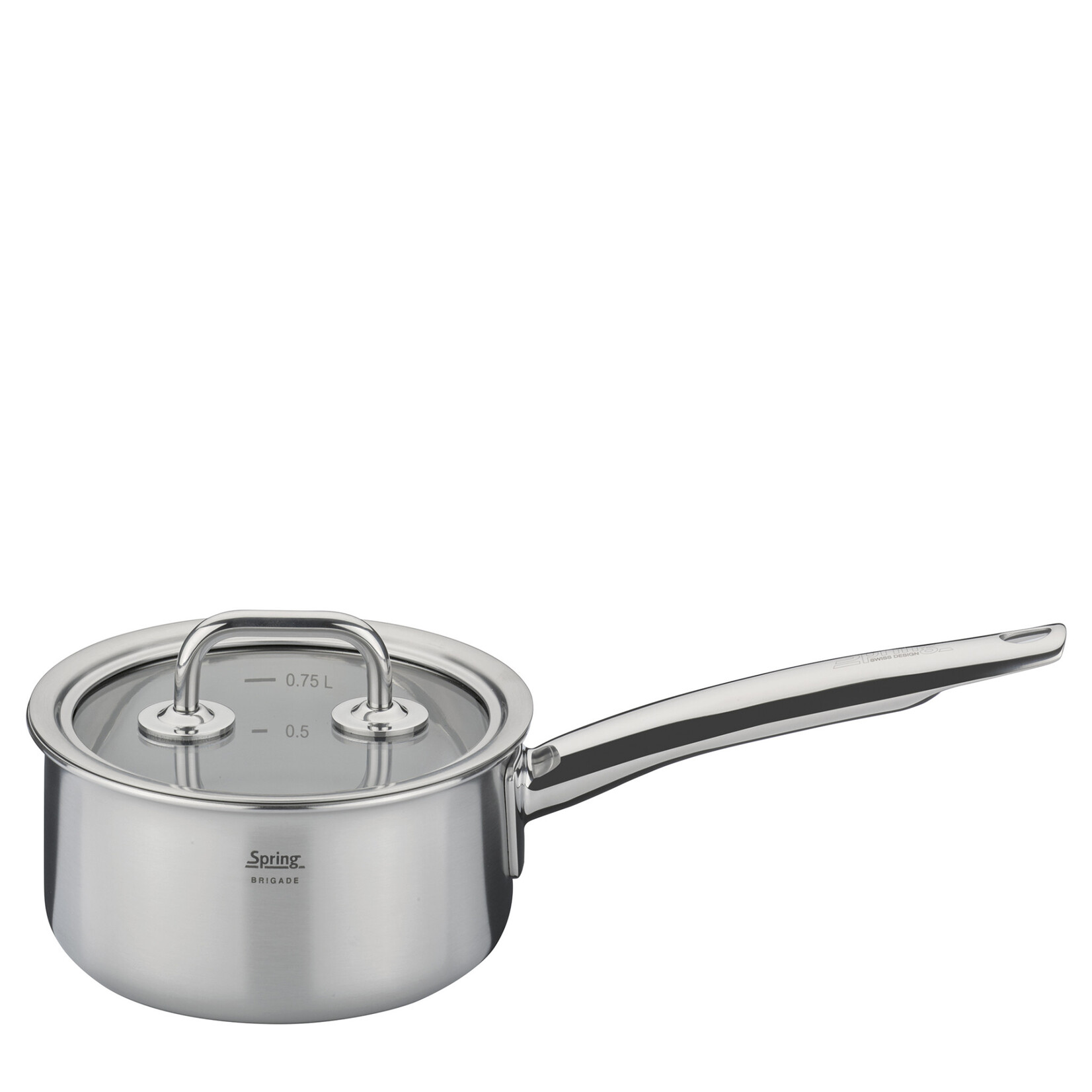 Spring Pannen en meer 14 cm steelpan m.d. Spring Brigade Basic steelpan 14 cm 1.1 liter Spring 0480810614