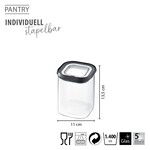 Gefu 900 ml glazen voorraadpot Gefu Pantry voorraad pot 900 ml Gefu 12802
