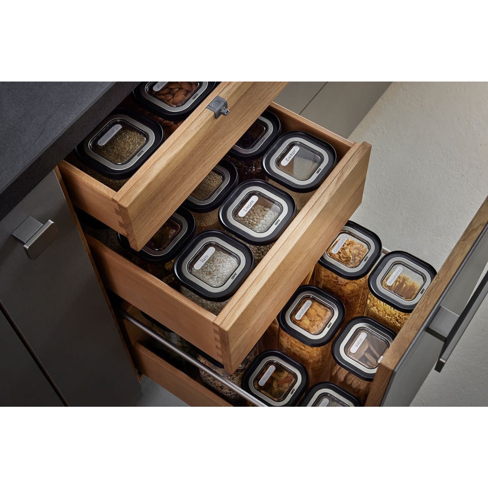 Gefu 2500 ml glazen voorraadpot Gefu Pantry voorraad pot 2500 ml Gefu 12805