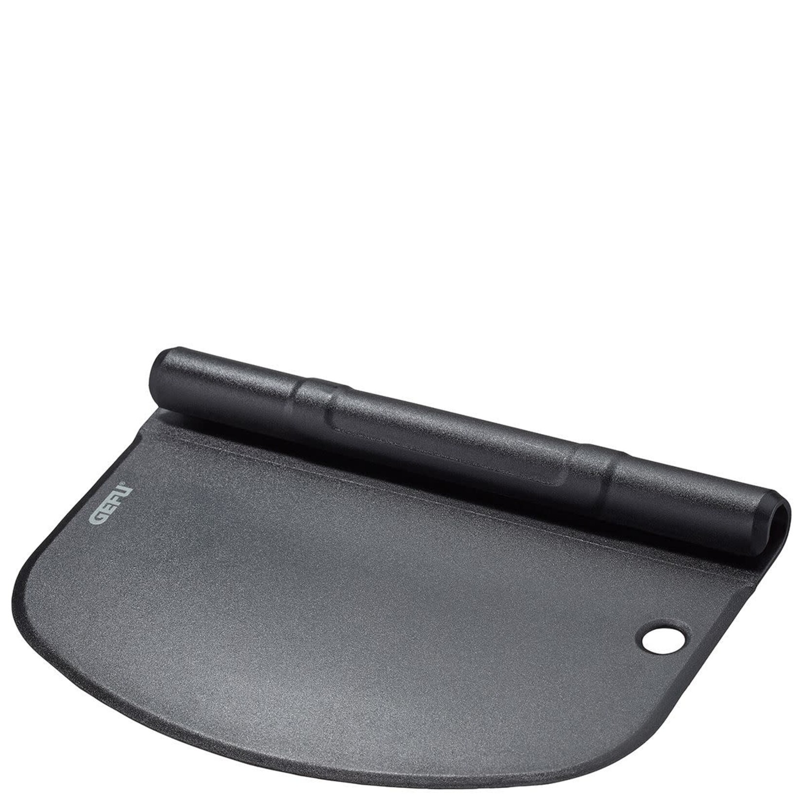 Gefu set-2 Deegspatels rechte rvs met maten en info & kunststof afgeronde Dutto Gefu 14591