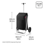 Reisenthel Zwarte shopping trolley Reisenthel Shopping Trolley Black Reisenthel MH7003