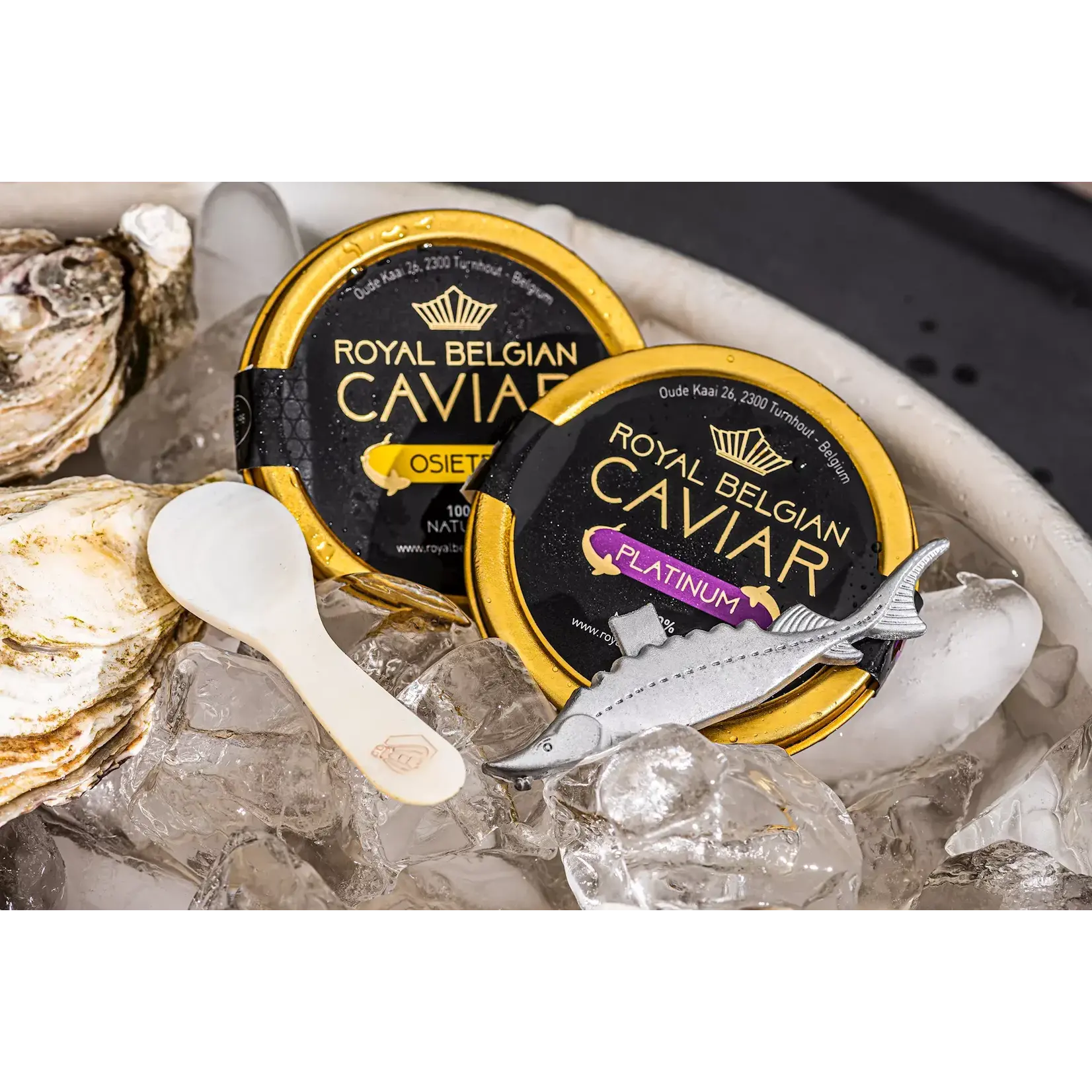 Lagiole Style de Vie Laguoile Style de Vie Luxury Line the exclusive edition Laguoile champagne, oester & kaviaar giftset
