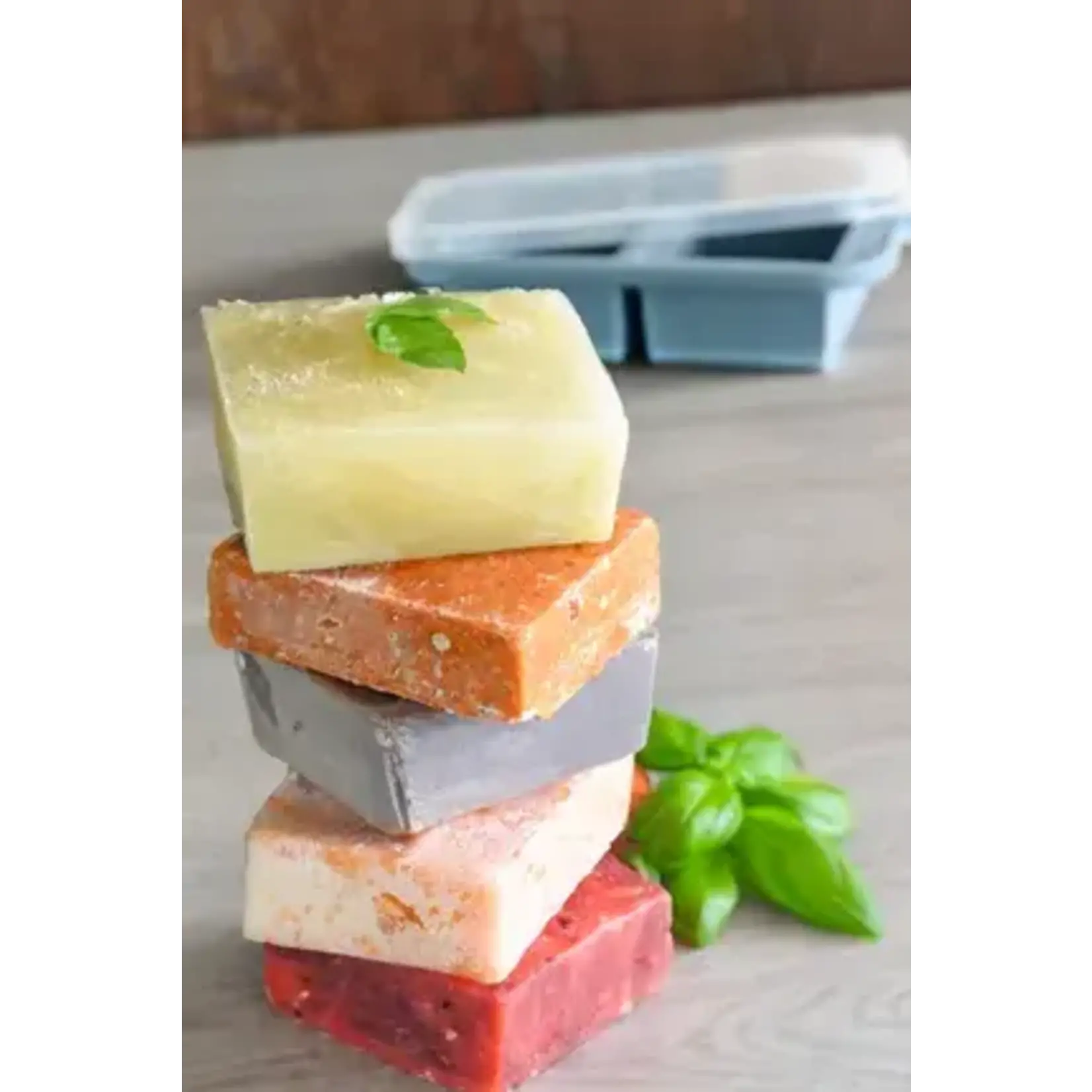 Diverse Merken Voedsel voorbereiden invriesvorm 2 x 500 ml Dotz Food Cube Tray 4 x 250 ml Dotz dtsil0301