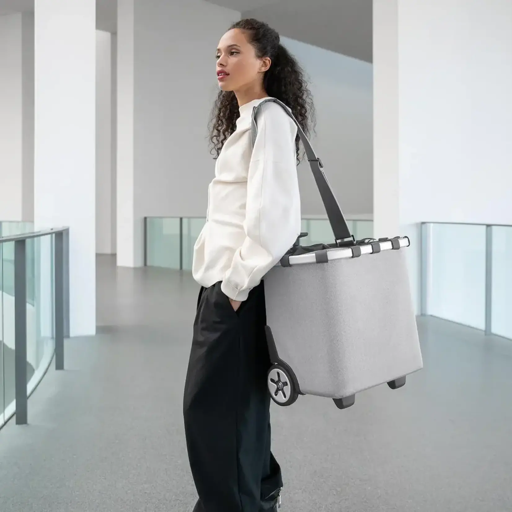 Reisenthel Reisenthel Carrycruiser Herringbone Grey Reisenthel OE7074