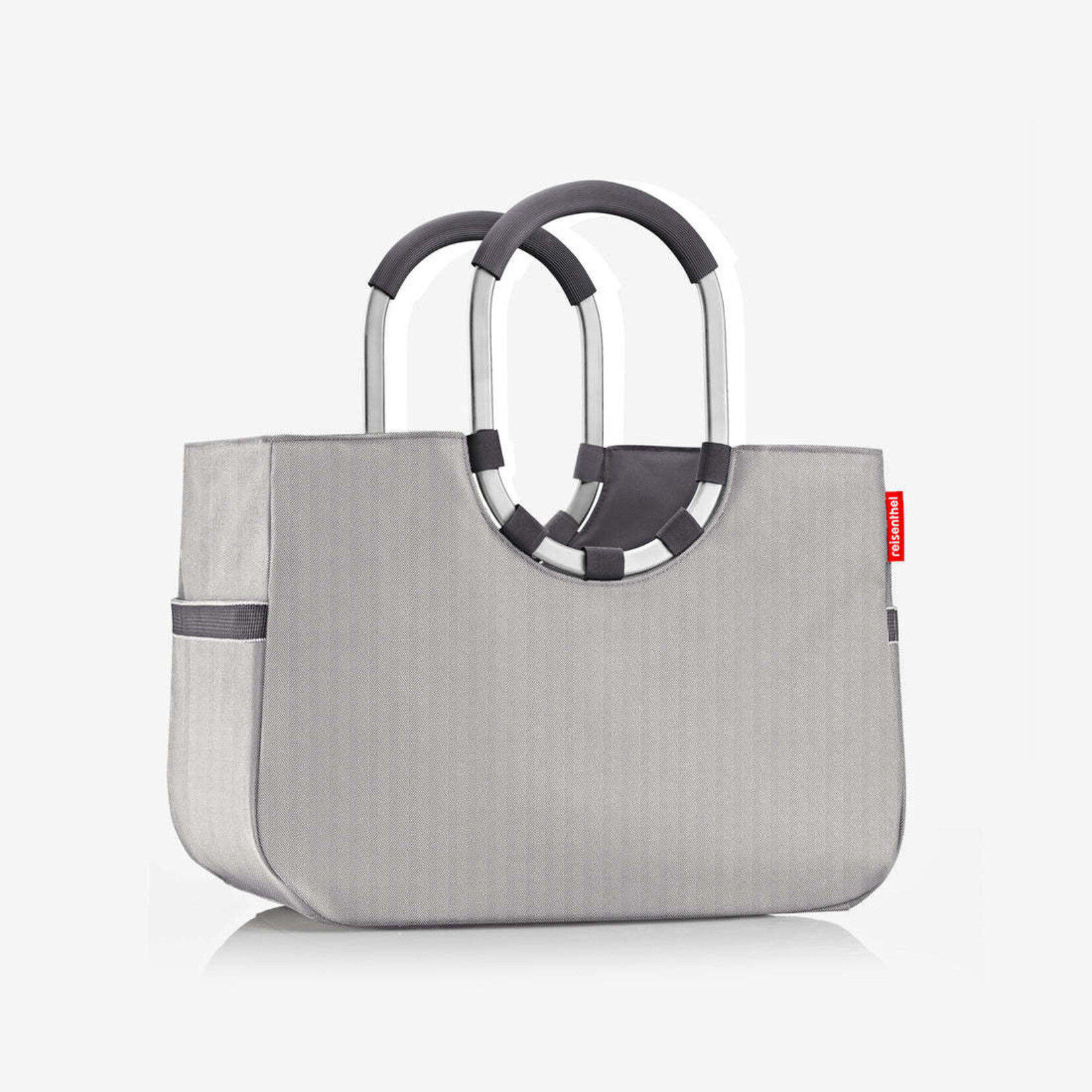 Reisenthel Reisenthel Loopshopper Large Herringbone Grey Reisenthel OR7074