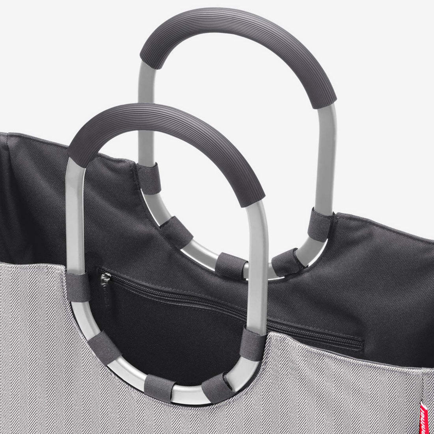 Reisenthel Reisenthel Loopshopper Large Herringbone Grey Reisenthel OR7074